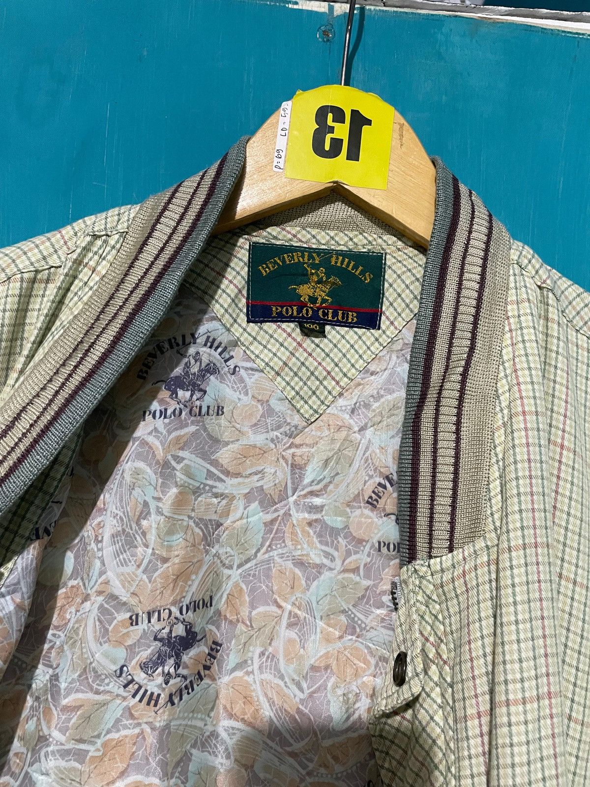 Beverly Hills Polo Club × Polo Ralph Lauren × Vintage Beverly Hills Polo Club Vintage WorkJacket Size US L / EU 52-54 / 3 - 7 Thumbnail