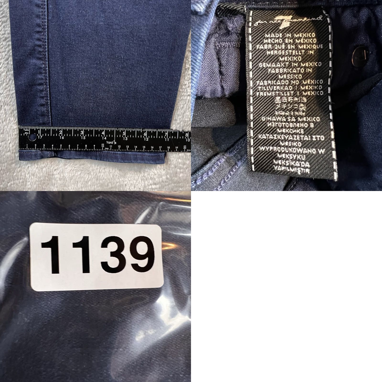 7 For All Mankind 7 For All Mankind Kimmie Jeans 7 For All Mankind Jeans Women 32 Blue City Vintage No N/A Size 24" / US 00 / IT 34 - 8 Thumbnail