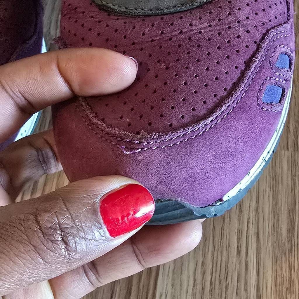 Asics ASICS Gel Lyte III Women’s 8.5 Purple Suede Mesh Running Sho Size US 8.5 / IT 38.5 - 9 Thumbnail