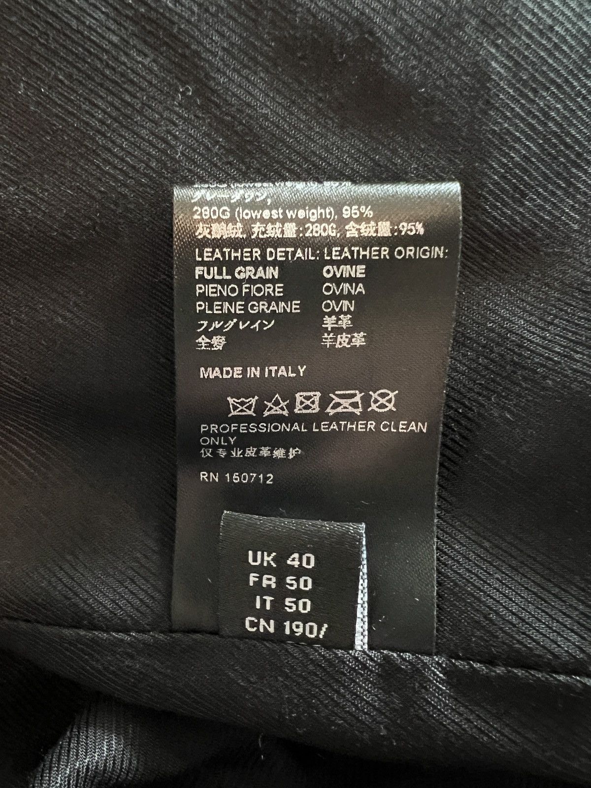 Amiri Amiri leather down Puffa jacket Size US L / EU 52-54 / 3 - 13 Thumbnail