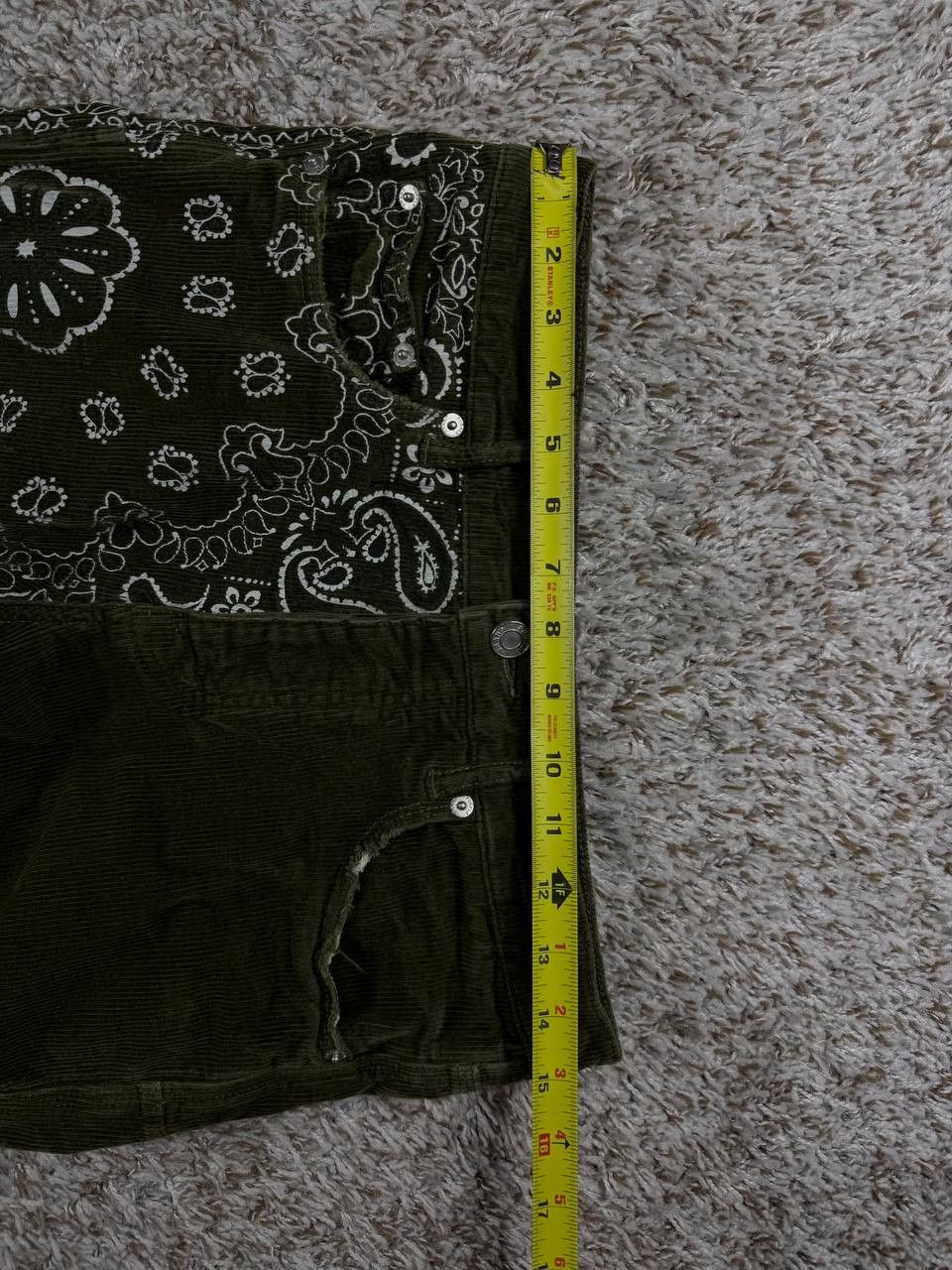 Purple Brand Purple Brand Bandana Print Corduroy Pants Size US 30 / EU 46 - 9 Thumbnail