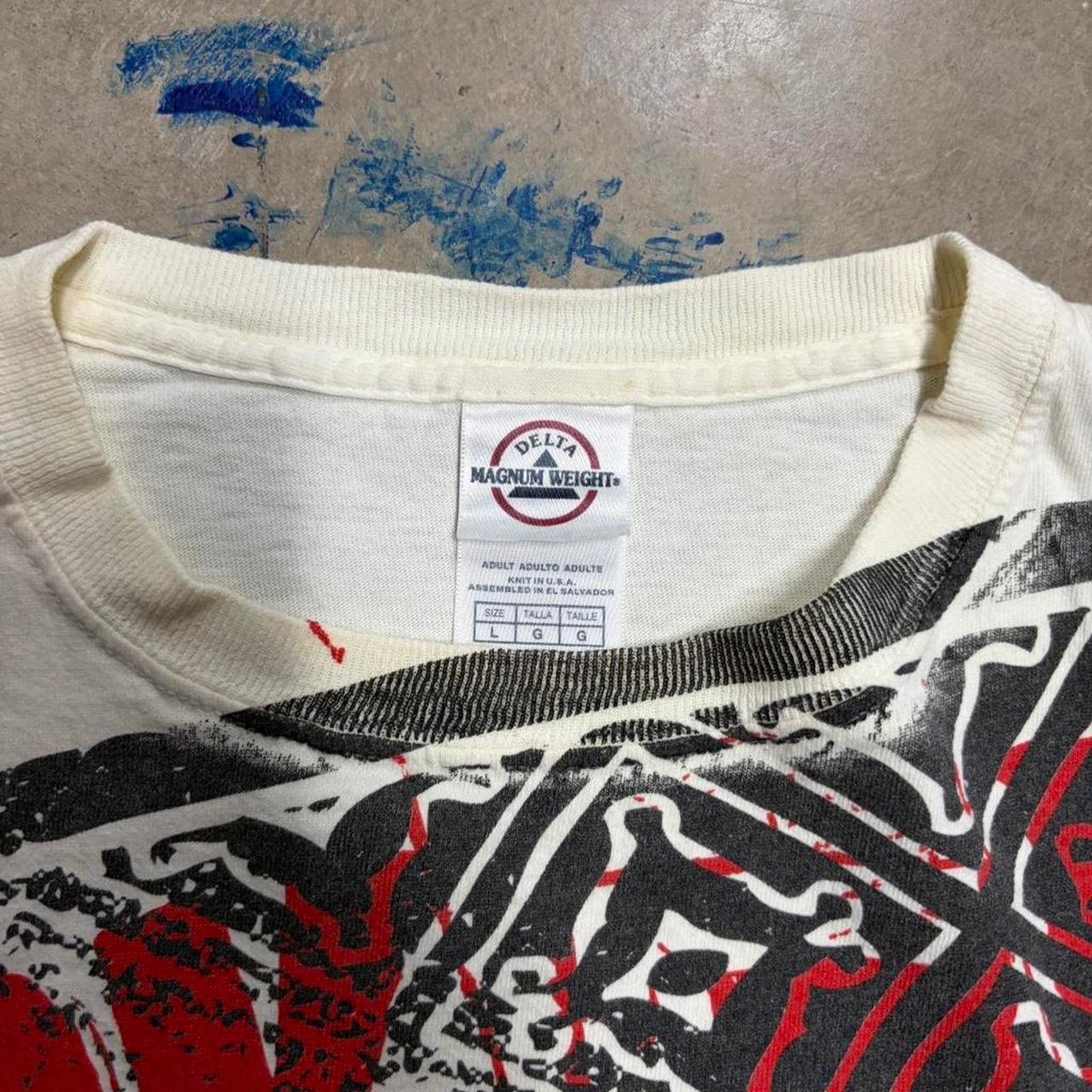 Delta 2000s y2k joker aop tee Size US L / EU 52-54 / 3 - 3 Thumbnail