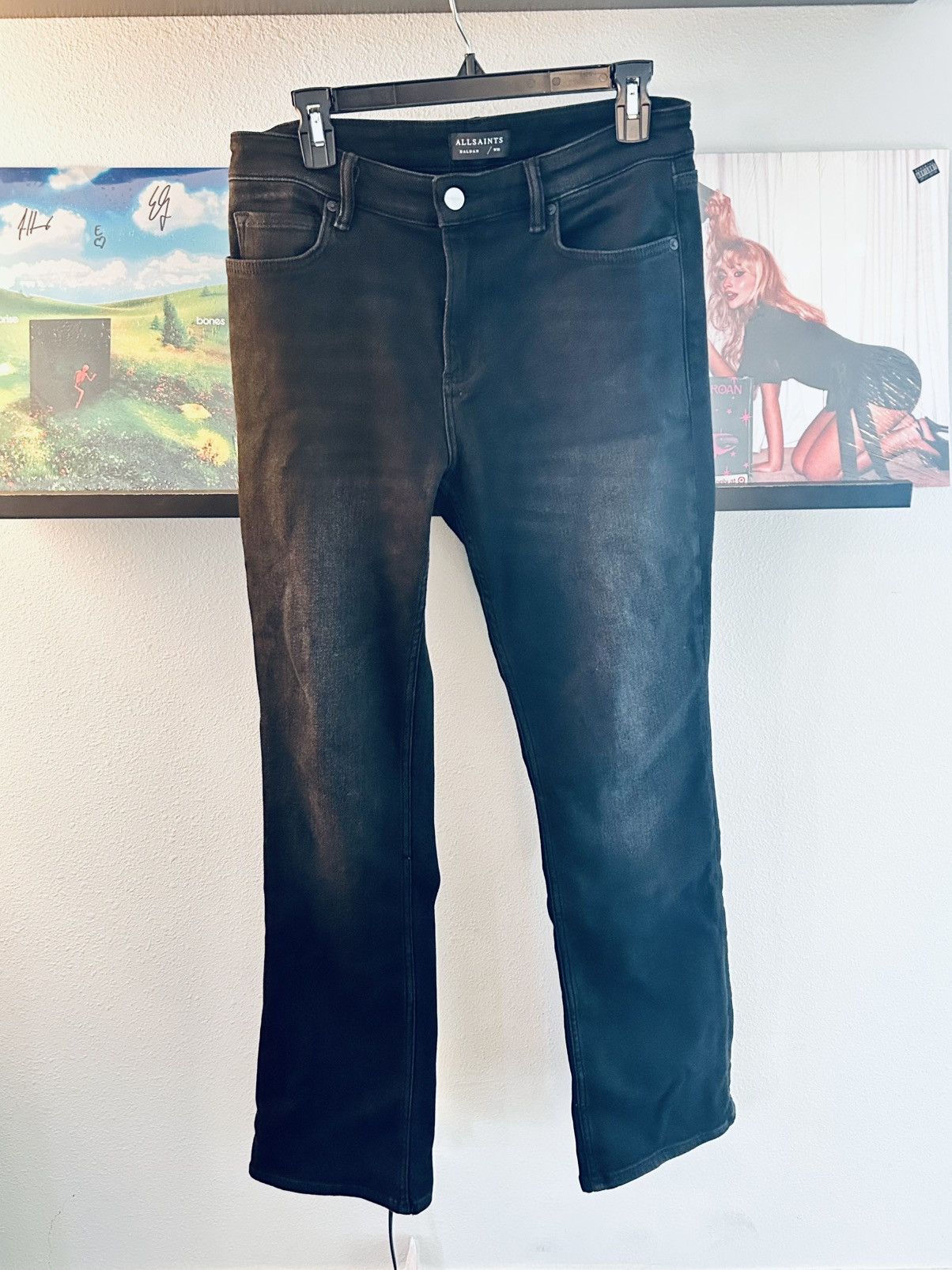 Allsaints HALDAN DENIM BOOTCUT JEANS - 30 Size 30" / US 8 / IT 44 - 3 Thumbnail