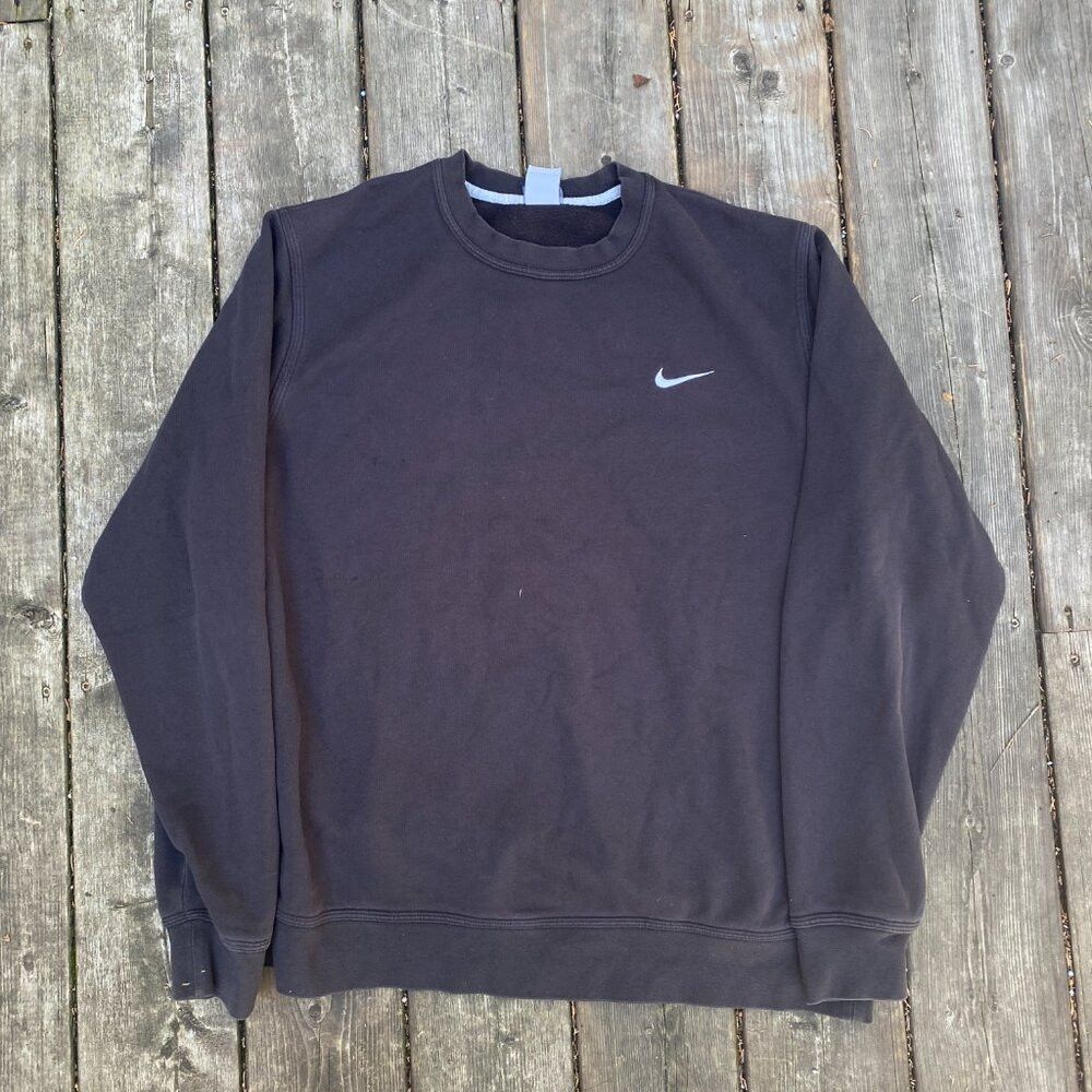 Nike Nike Crewneck Sweater XXL Black Fleece Size US XXL / EU 58 / 5 - 2 Thumbnail