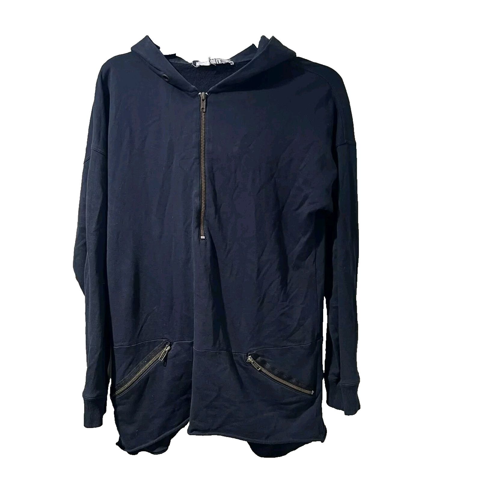 & Other Stories Clu Women Sweaters 1/4 Zip Hoodie Cotton Blend M A001839 Size M / US 6-8 / IT 42-44 - 1 Thumbnail