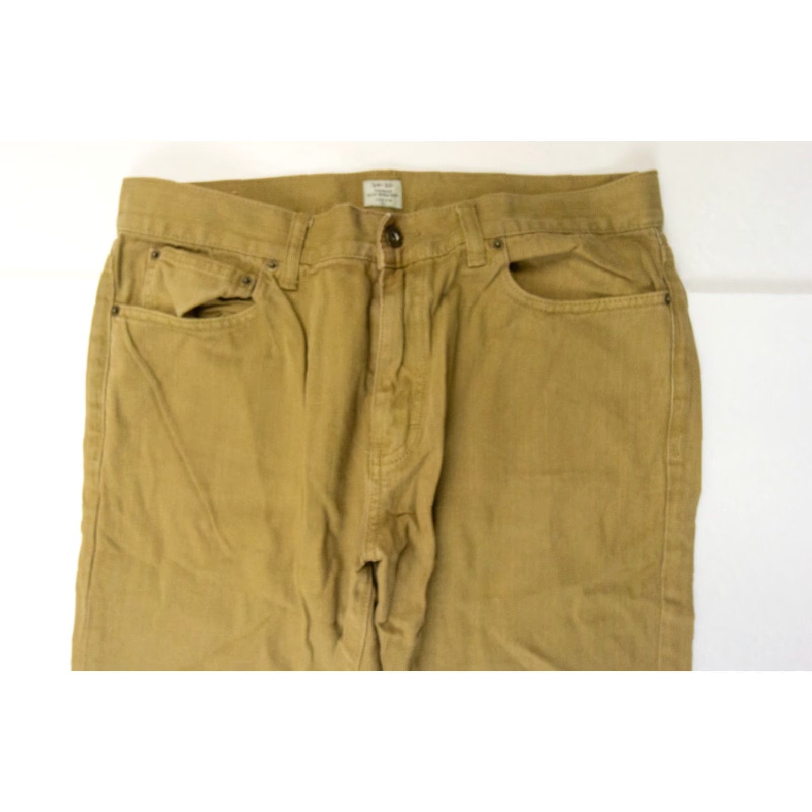 J.Crew J.CREW Men's Slim Straight Jeans 34x32 Brown Casual 5-Pocket Size US 34 / EU 50 - 2 Thumbnail