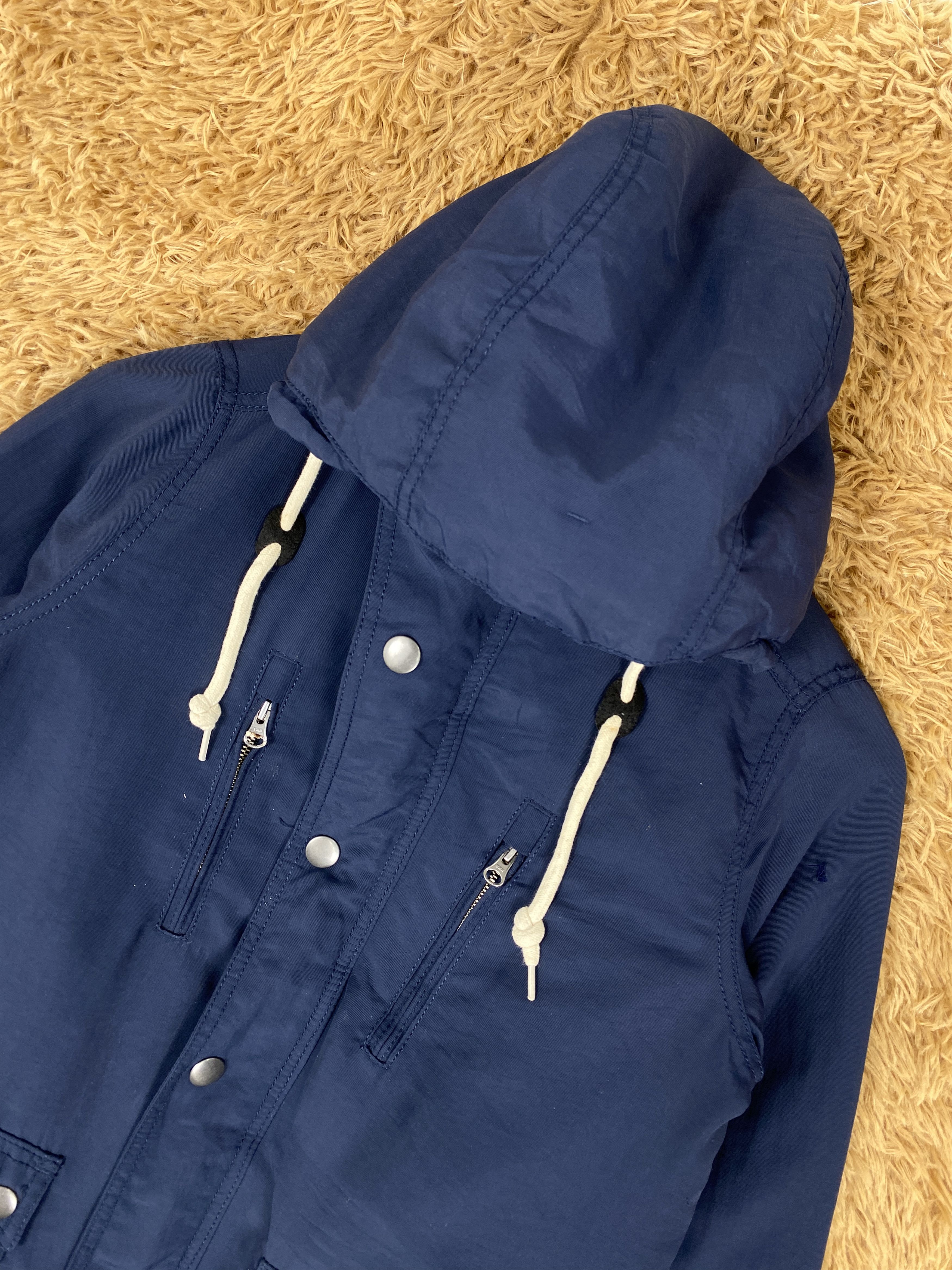 Japanese Brand Vintage Ichi Hoodie Fleece Lining Jacket J2218 Size US S / EU 44-46 / 1 - 2 Thumbnail