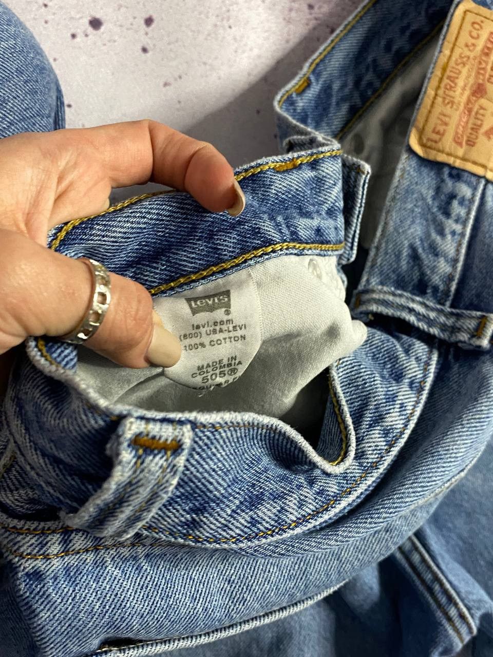 Levi's Vintage Clothing Vintage Levi's 505 Regular Fit Light Blue Denim Jeans 32*32 Size 32" / US 10 / IT 46 - 5 Thumbnail