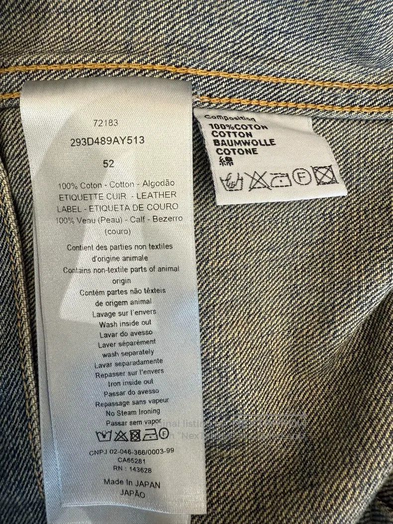 Dior Dior 1947 denim jacket Size US L / EU 52-54 / 3 - 7 Thumbnail