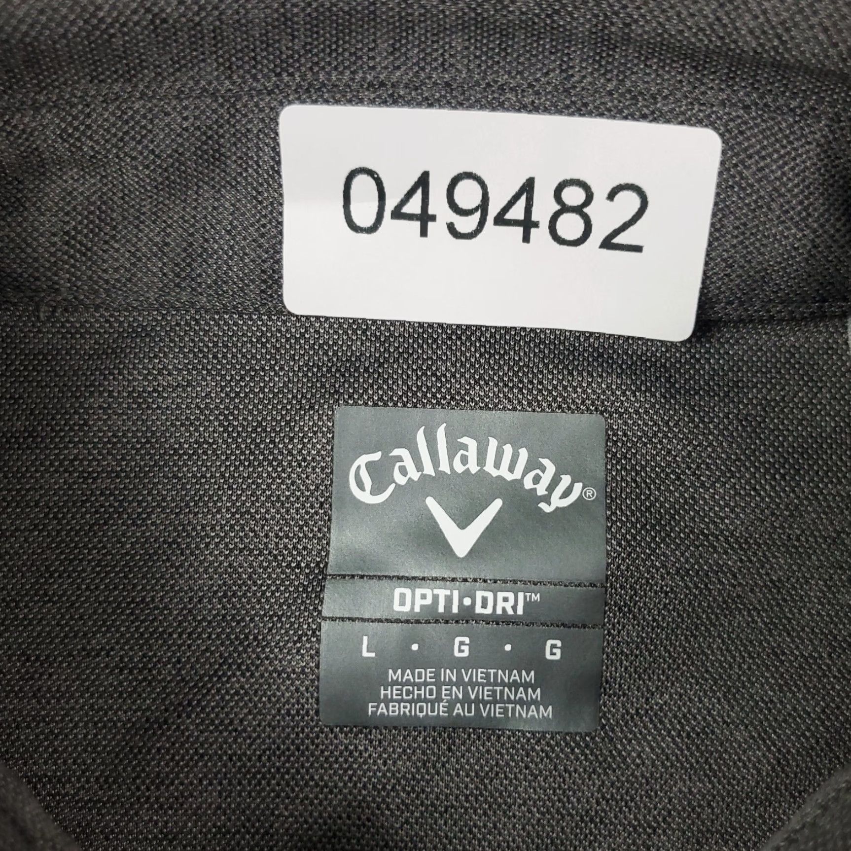 Callaway Callaway Polo Shirt Mens Large Gray Opti Dri Fit Golf Short Sleeve Size US L / EU 52-54 / 3 - 7 Thumbnail