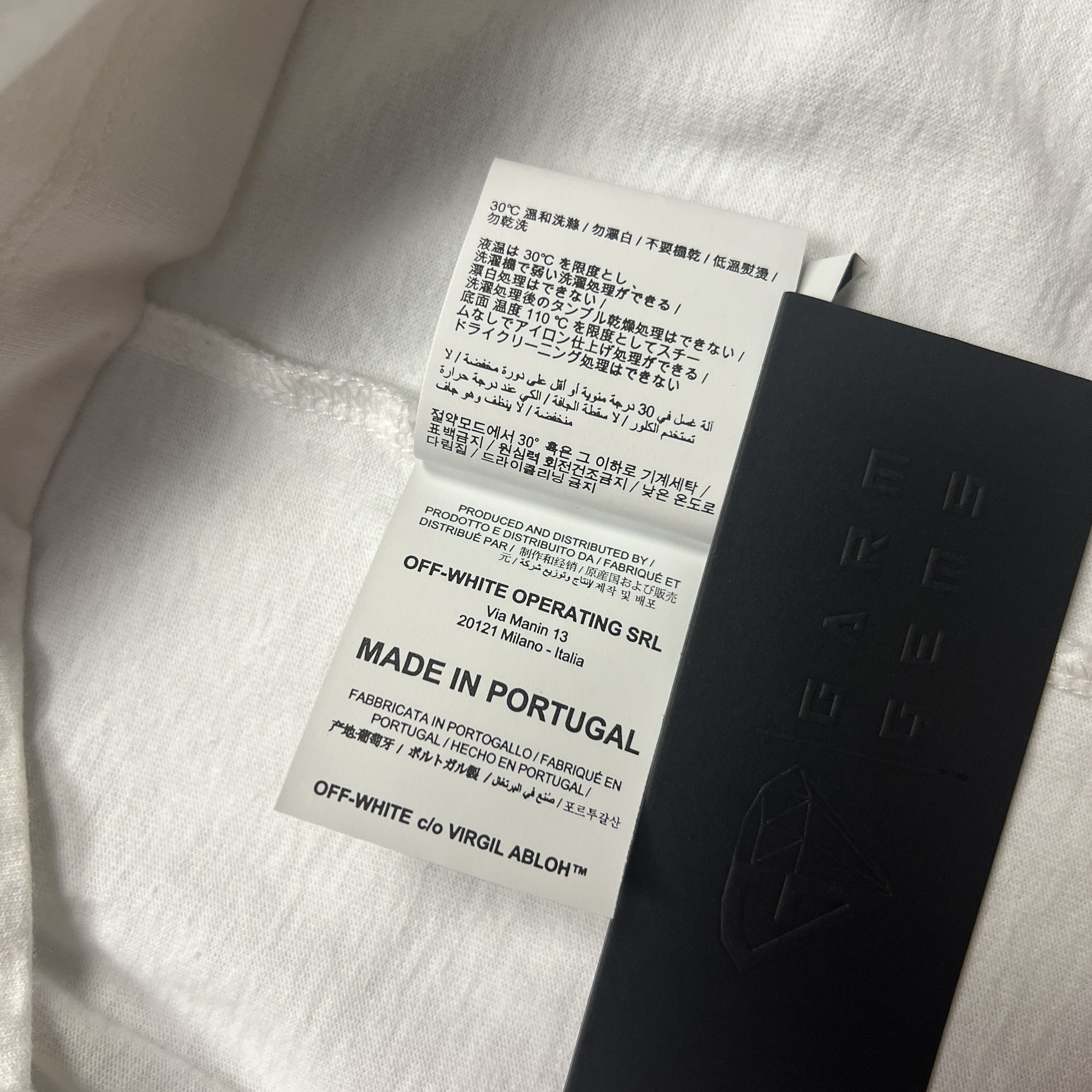 Off-White Off-White Tape Arrows T-Shirt Size US S / EU 44-46 / 1 - 9 Thumbnail