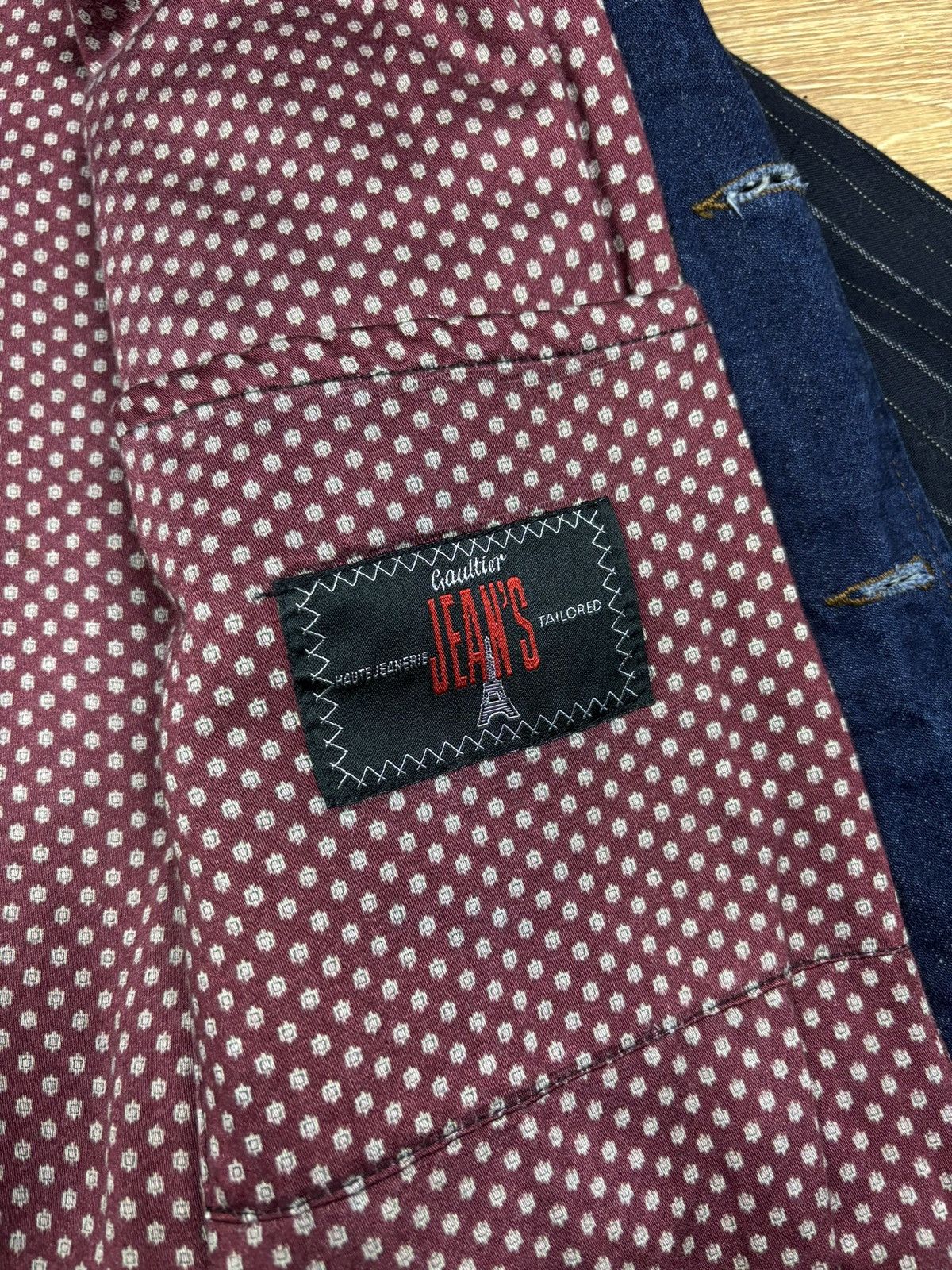 Jean Paul Gaultier 90s Jean Paul Gaultier Denim Jacket Size M / US 6-8 / IT 42-44 - 8 Thumbnail