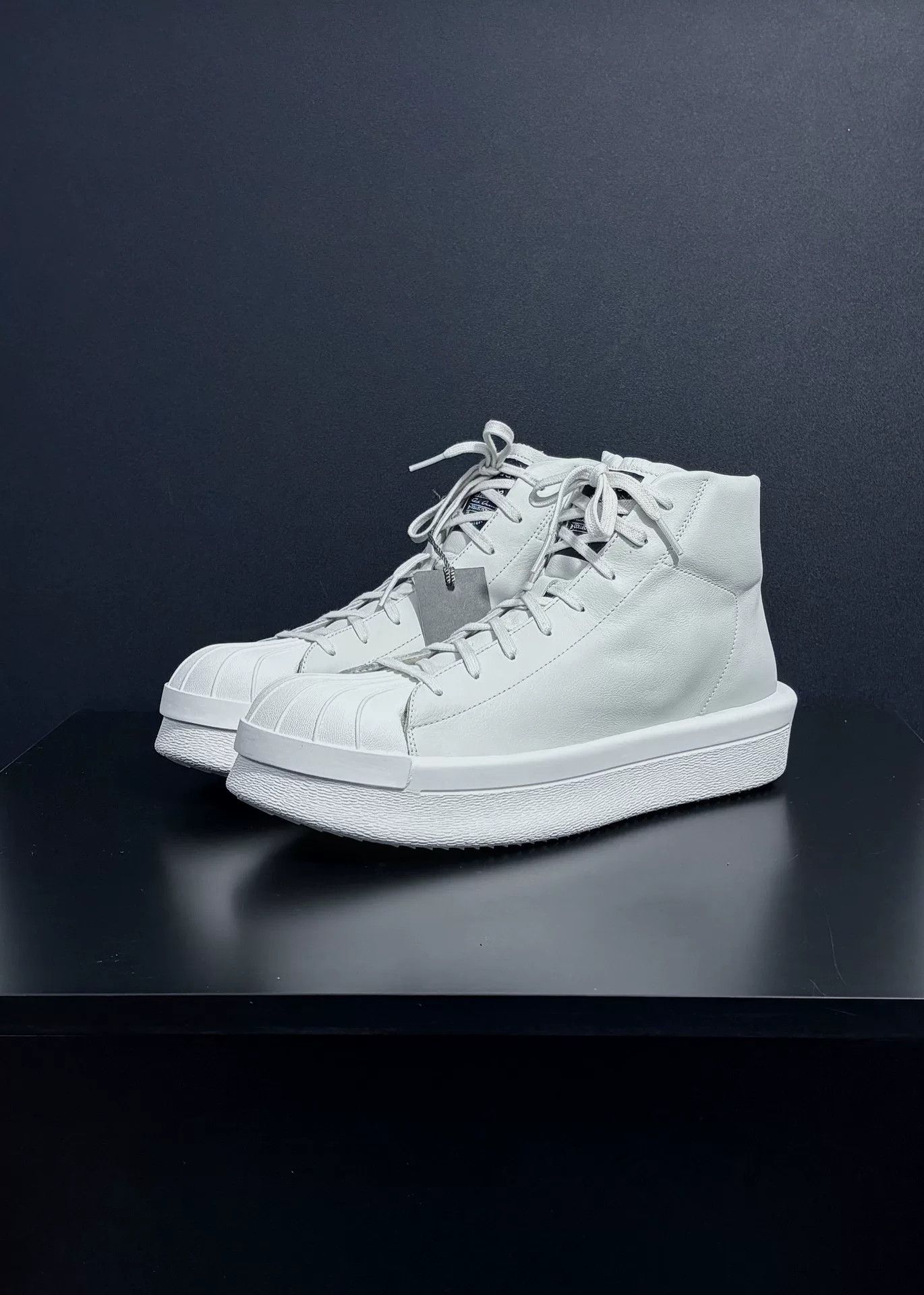 Rick Owens Rick Owens Collab Hitop Sneakers 10.5 Men Size US 10.5 / EU 43-44 - 1 Thumbnail