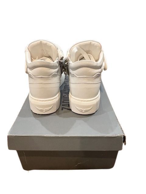 Zadig & Voltaire Zadig & Voltaire Flash Chunky Mid-Top Sneakers Size US 5 / IT 35 - 6 Thumbnail