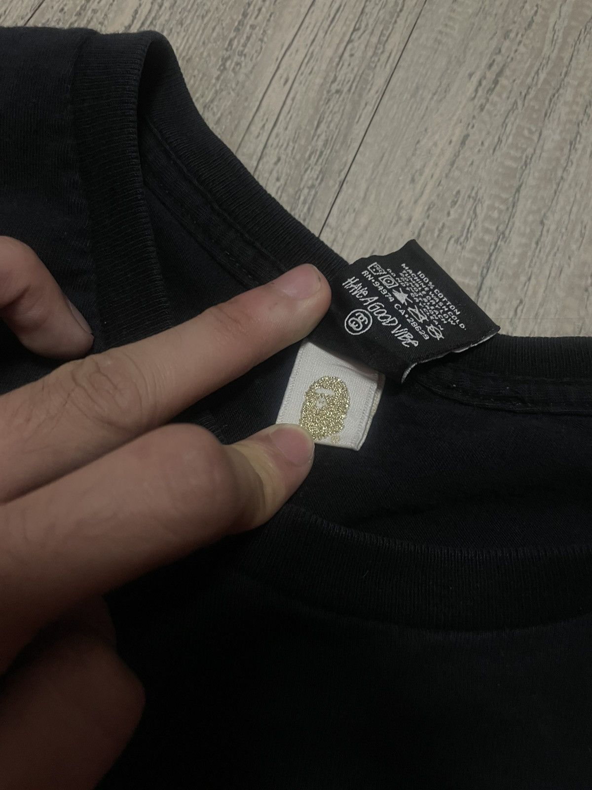 Bape Bape x Stussy Collab Tee F/W 2013 Size US S / EU 44-46 / 1 - 4 Thumbnail