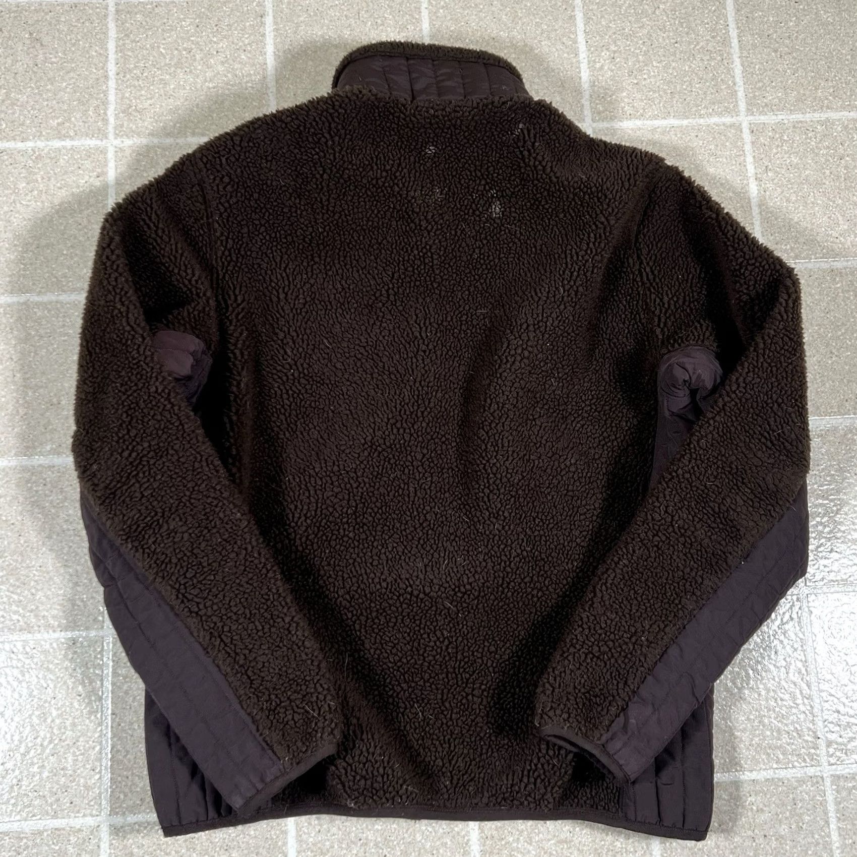 Patagonia VINTAGE Patagonia Synchilla Retro-X Jacket Womens Medium Espresso Brown Fleece Size M / US 6-8 / IT 42-44 - 3 Thumbnail