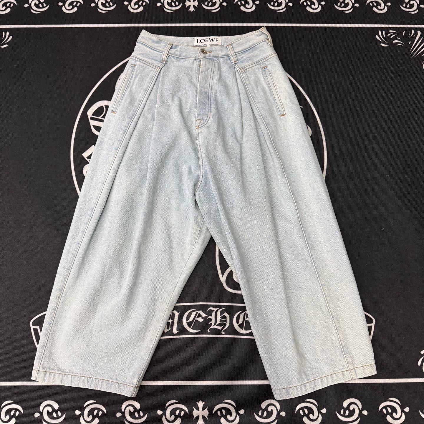 Loewe LOEWE Light Blue Wide-Leg Jeans Size 36" / US 14 / IT 50 - 1 Thumbnail