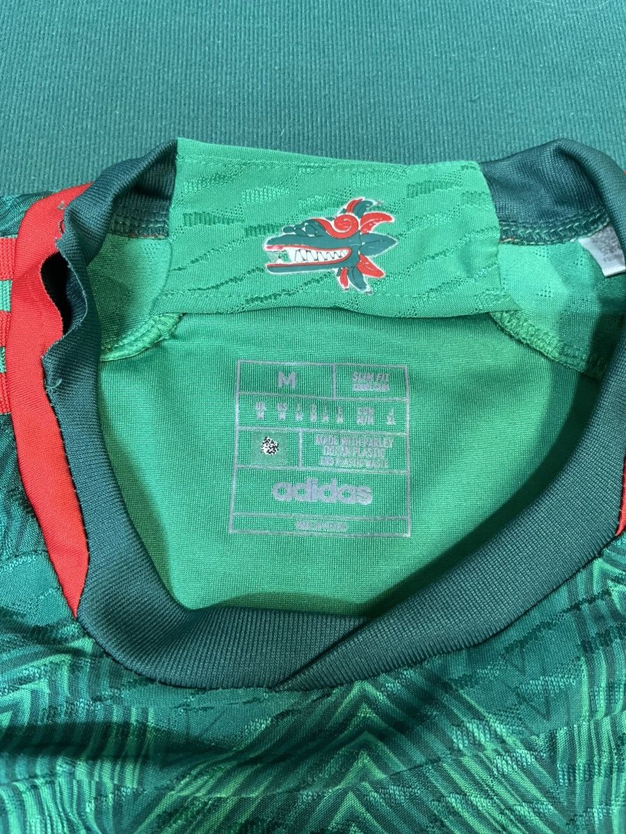 Adidas Adidas Mexico 2022 World Cup Home Jersey (Authentic) Size M Size US M / EU 48-50 / 2 - 4 Thumbnail