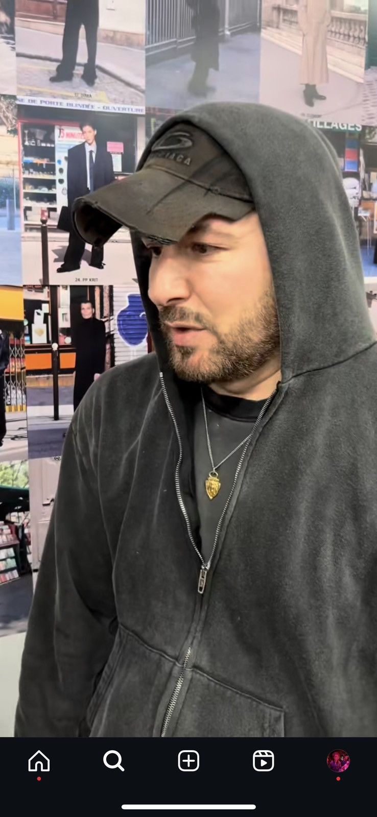 Balenciaga FW/24 Y2K Hat (Graffiti/Tattoo) Size ONE SIZE - 7 Thumbnail