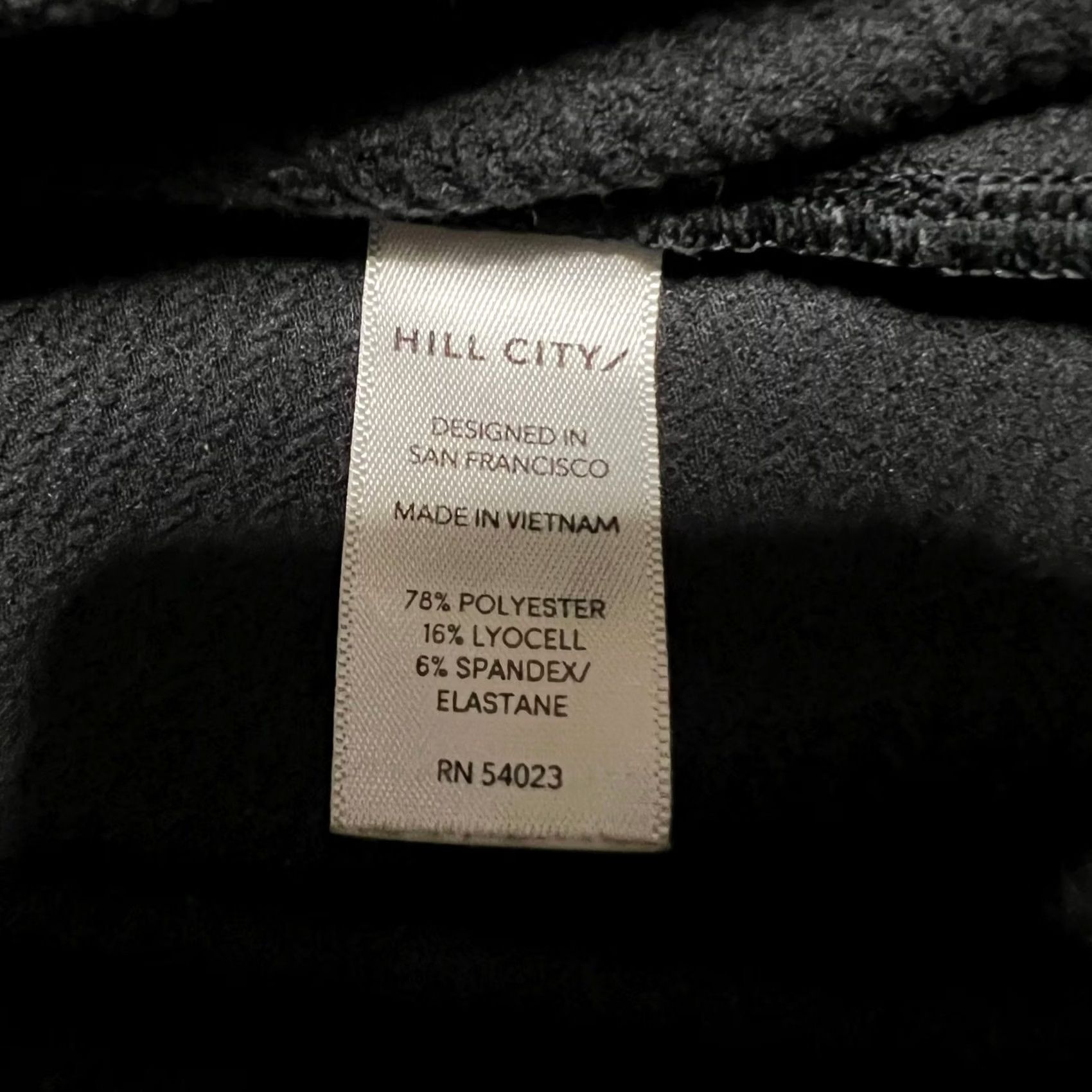 Vintage Hill City Shirt Mens XL Black Performance Long Sleeve 1/4 Quarter Zip Running Size US XL / EU 56 / 4 - 8 Thumbnail
