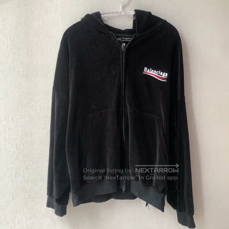 Balenciaga Balenciaga Coke logo embroidered hoodie jacket, size L Size US S / EU 44-46 / 1 - 2 Thumbnail