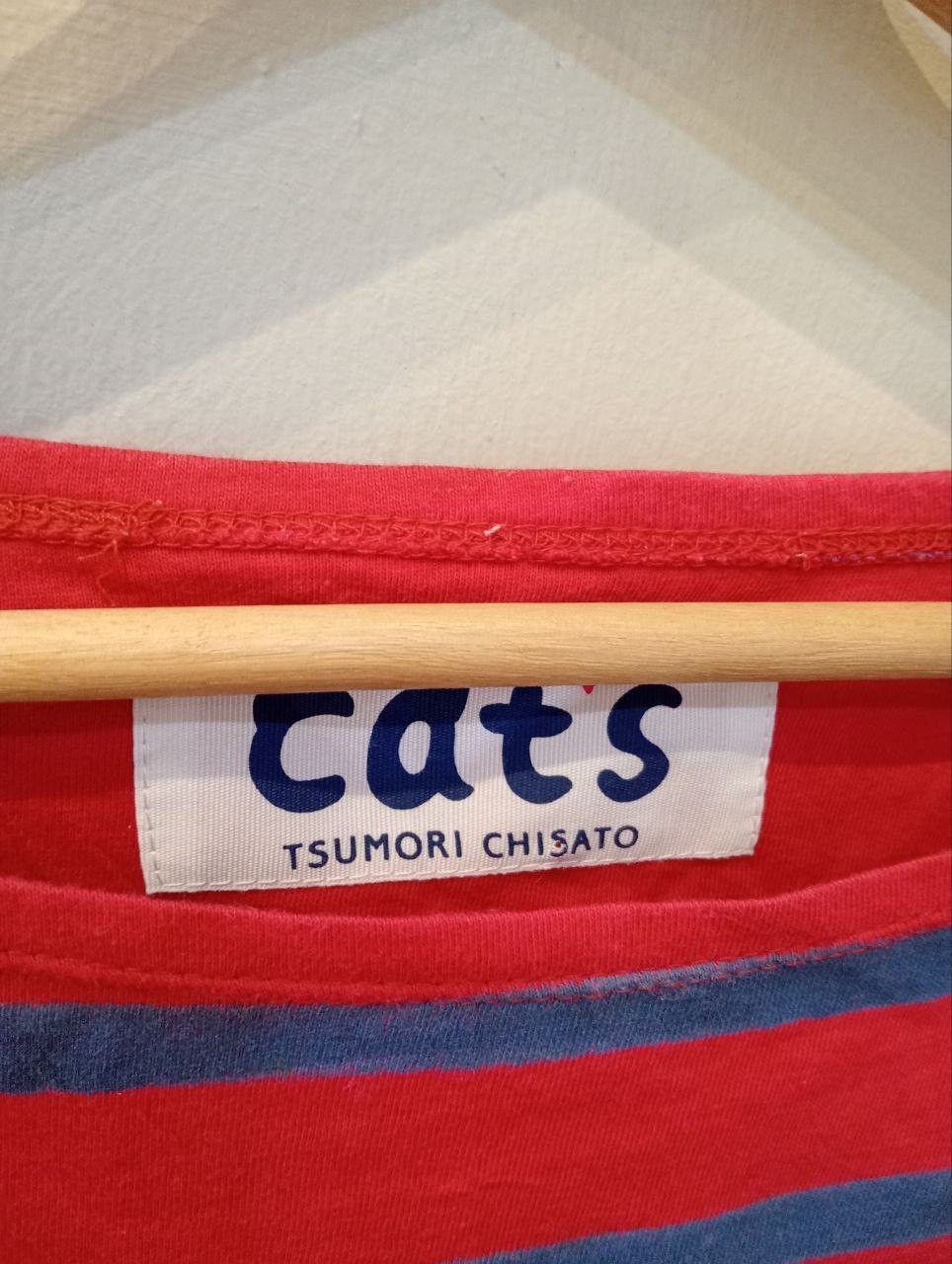 Tsumori Chisato CAT'S TSUMORI CHISATO ISSEY MIYAKE STRIPED BAGGY TEES Size M / US 6-8 / IT 42-44 - 2 Thumbnail
