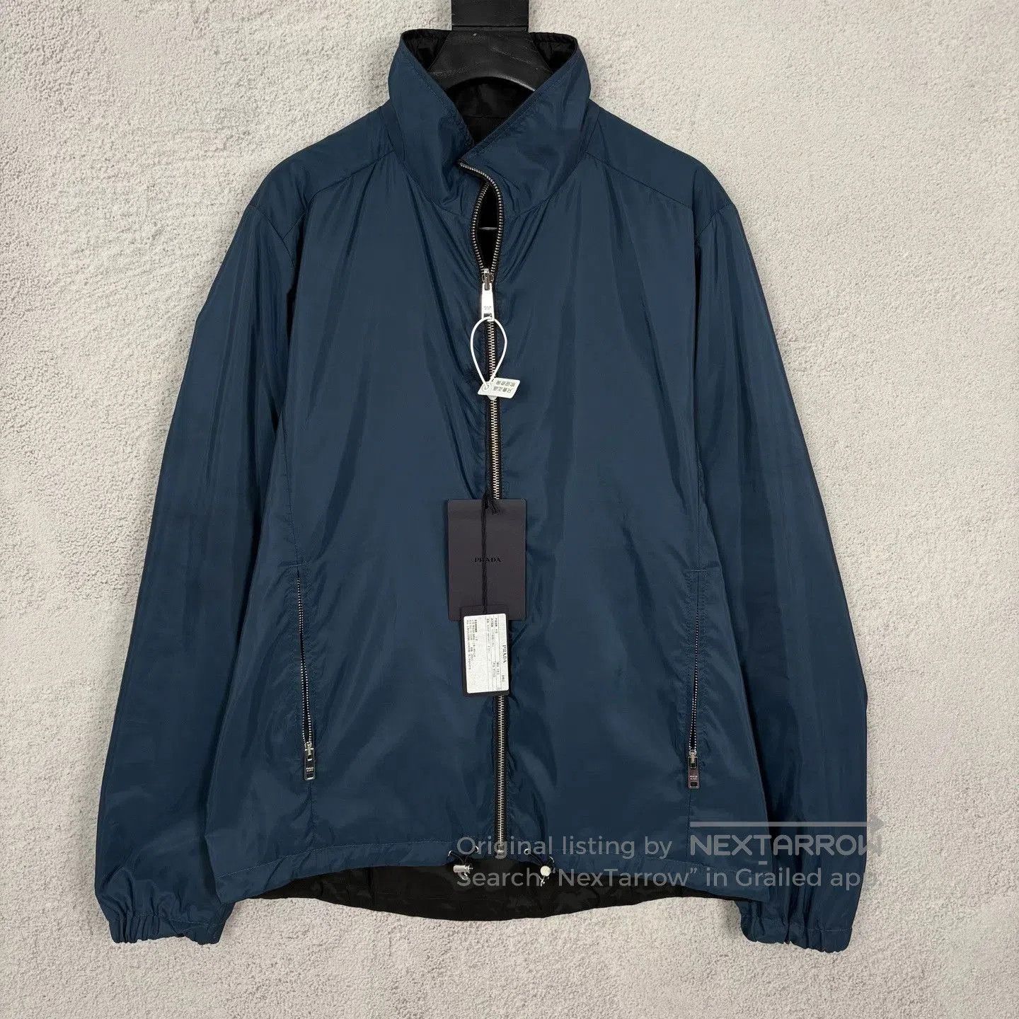 Prada Prada FW24 Metal Triangle Stand Collar Jacket. Size US L / EU 52-54 / 3 - 3 Thumbnail