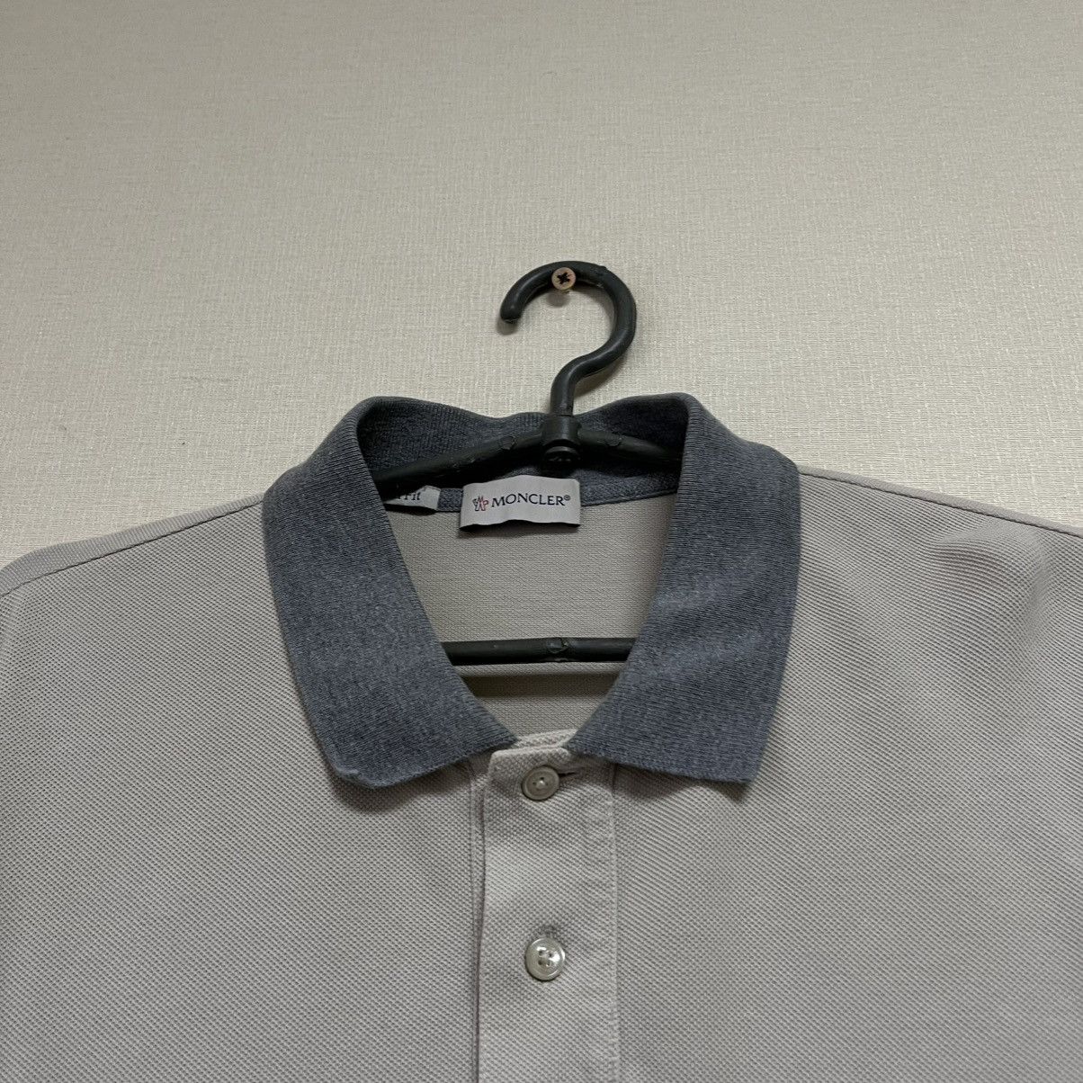 Moncler Moncler polo long sleeve T-shirt old money luxury Size US XL / EU 56 / 4 - 4 Thumbnail