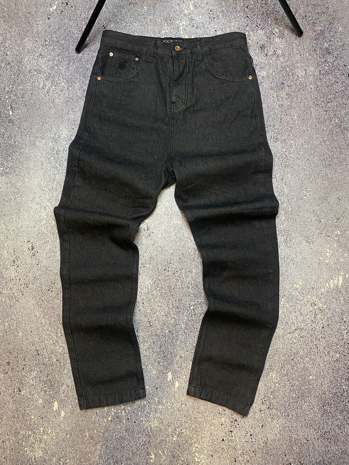Rocawear × Vintage 💥CRAZY Y2K ROCAWEAR HIP-HOP JEANS Size US 30 / EU 46 - 6 Thumbnail
