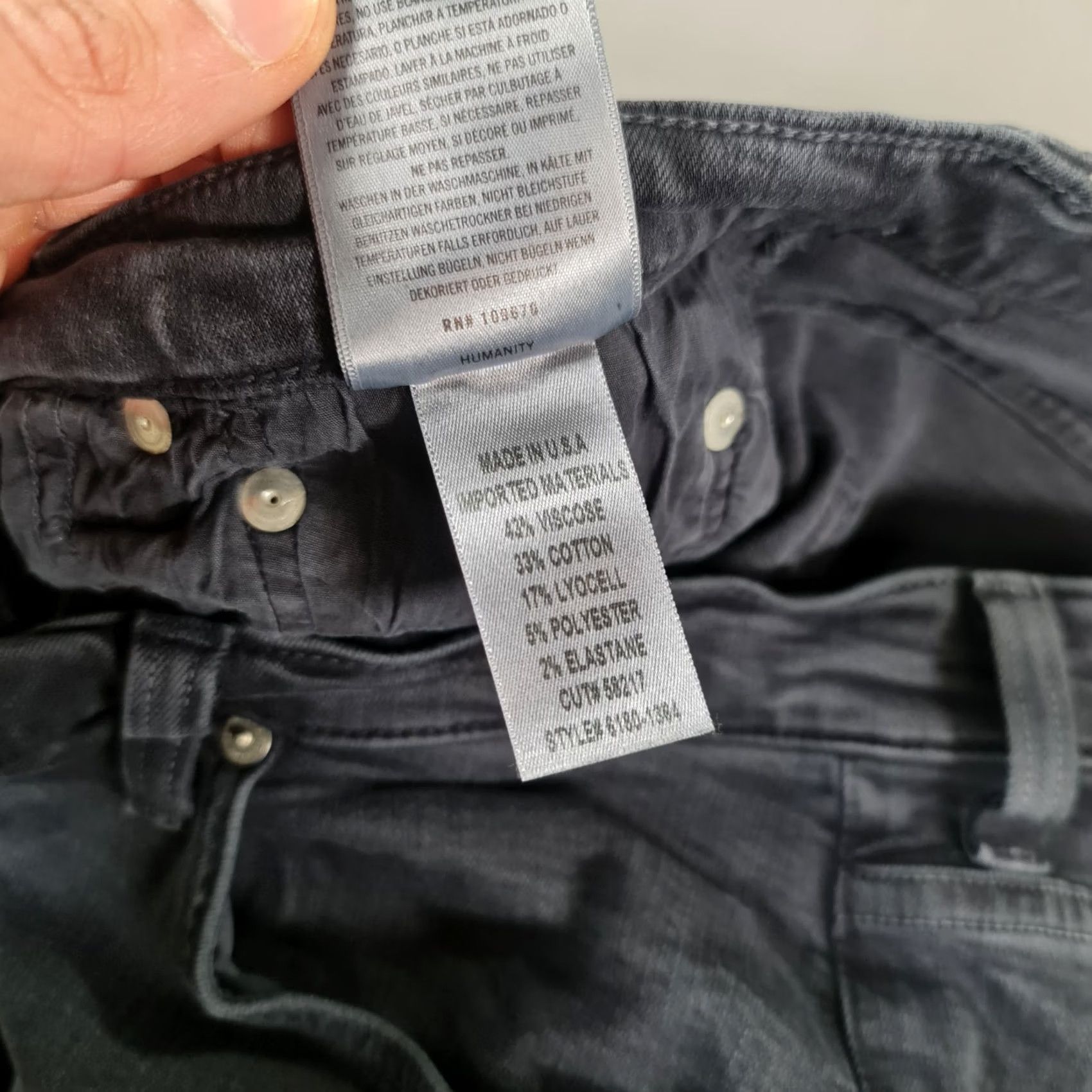 Citizens Of Humanity Citizens Of Humanity Jeans Blue W36 L31 The Gage Slim Fit Stretch Denim Mens Size US 36 / EU 52 - 6 Thumbnail