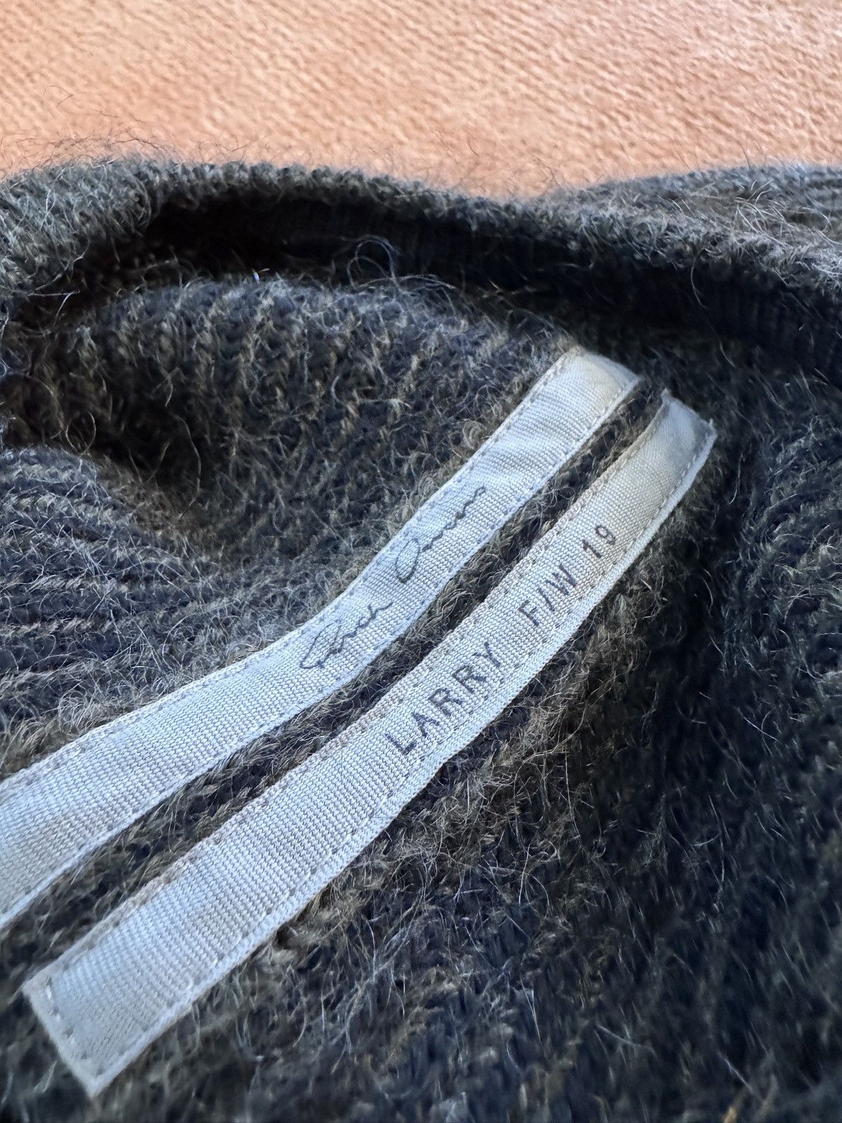 Rick Owens Rare FW19 LARRY Mohair Sweater Size US L / EU 52-54 / 3 - 4 Thumbnail