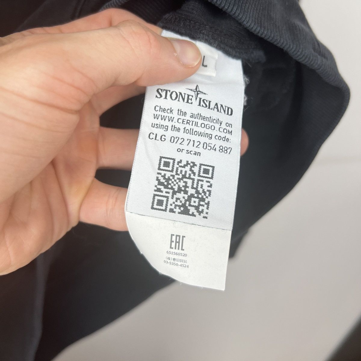 Stone Island Stone Island Hoodie Sweatshirt Hooded Black Patch Logo Size US L / EU 52-54 / 3 - 7 Thumbnail