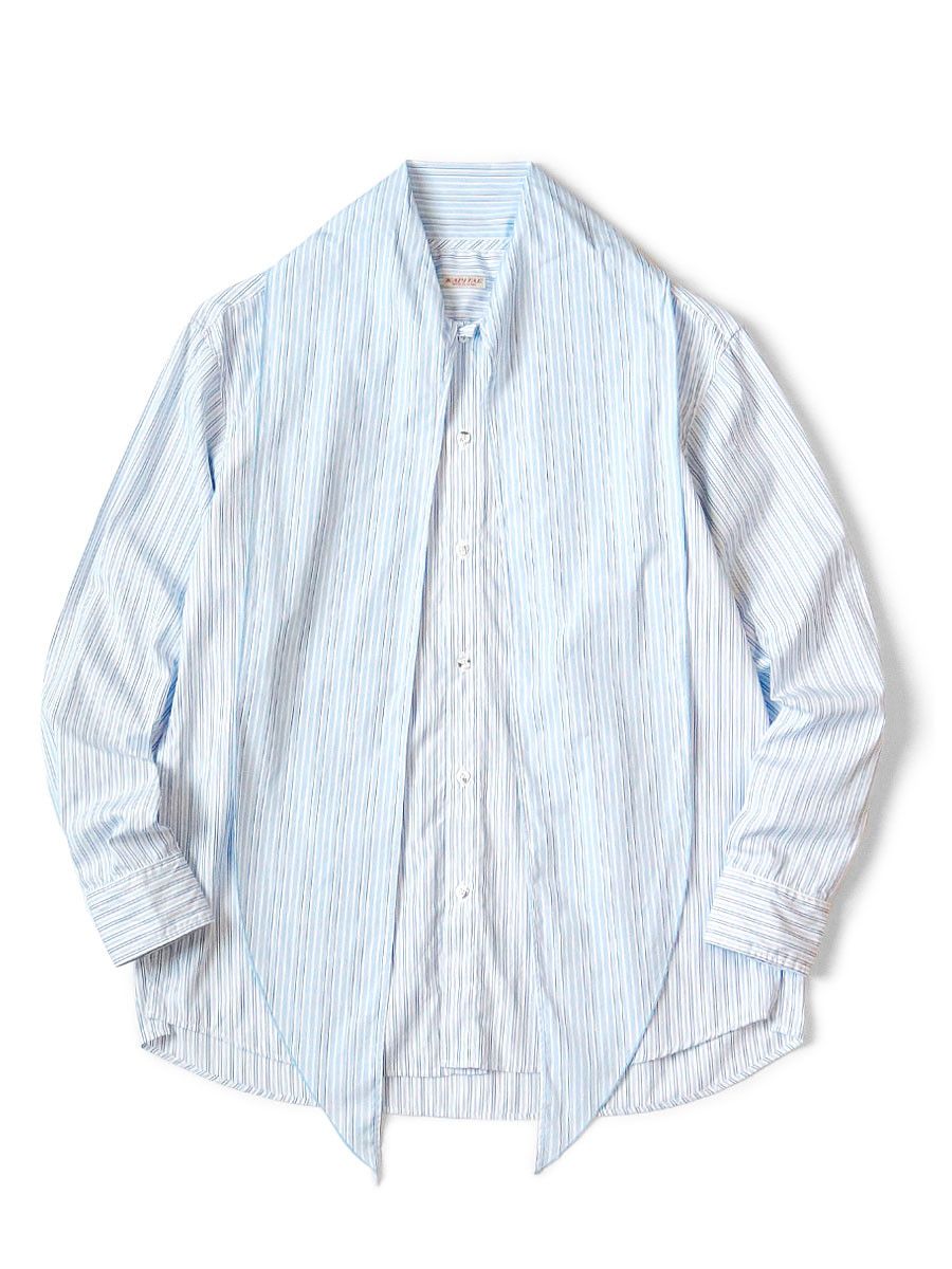 Kapital Kapital Cotton Striped Bow Tie Shirt Size US L / EU 52-54 / 3 - 2 Thumbnail