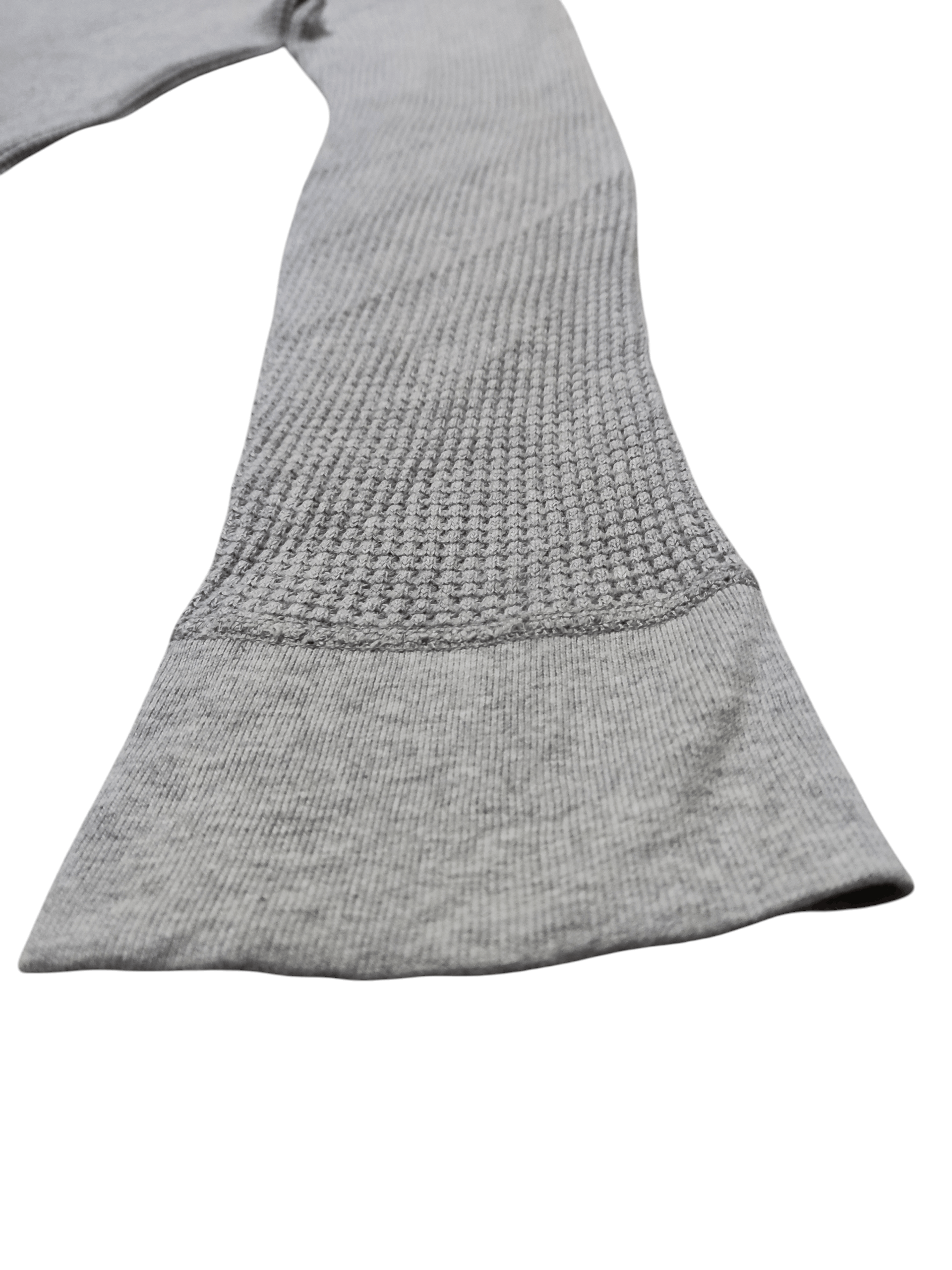 Beams Plus BEAMS Japan Waffle Knit Thermal Long Sleeve Heather Grey Size M / US 6-8 / IT 42-44 - 5 Thumbnail