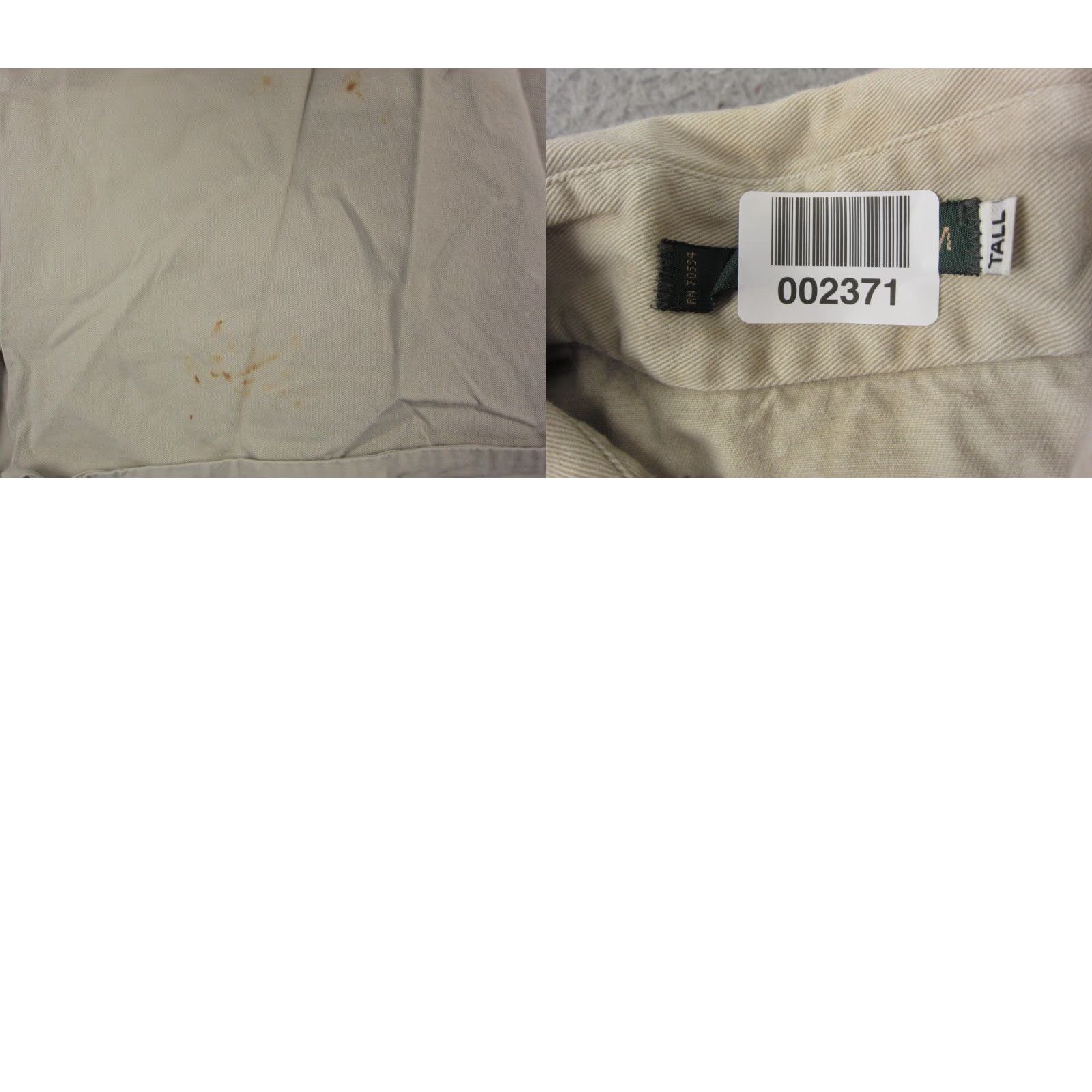 Orvis VINTAGE Orvis Shirt Mens MT Khaki Brown Nylon Polyester Cotton Canvas Button-Up Pockets Classic Outdoor 70s 80s? Size US M / EU 48-50 / 2 - 9 Thumbnail