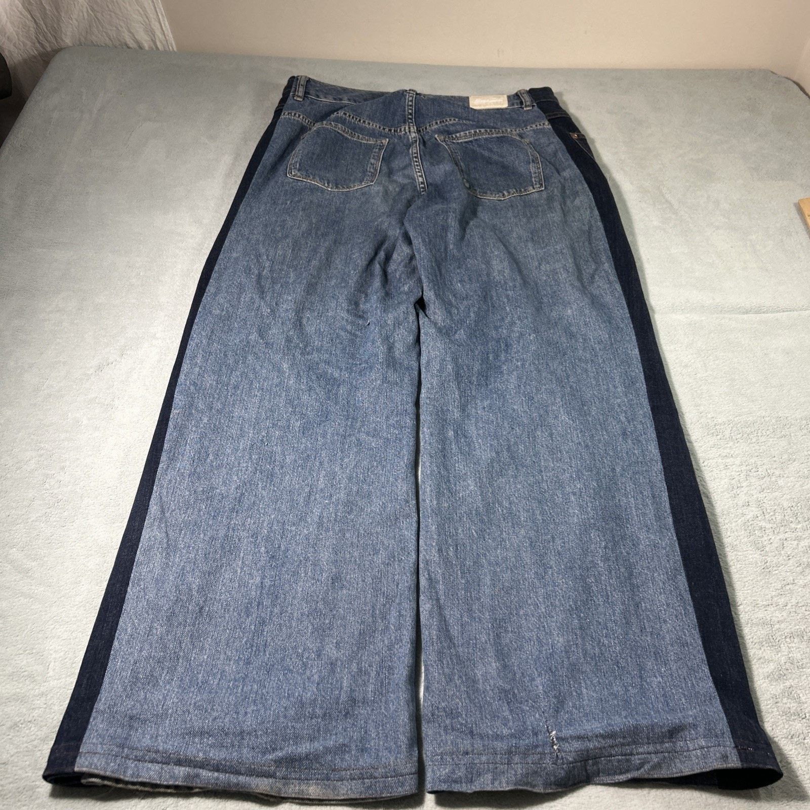 Superdry Superdry Altered Beyond Baggy Jeans 34x28 Loose Wide Baggie Size US 34 / EU 50 - 3 Thumbnail