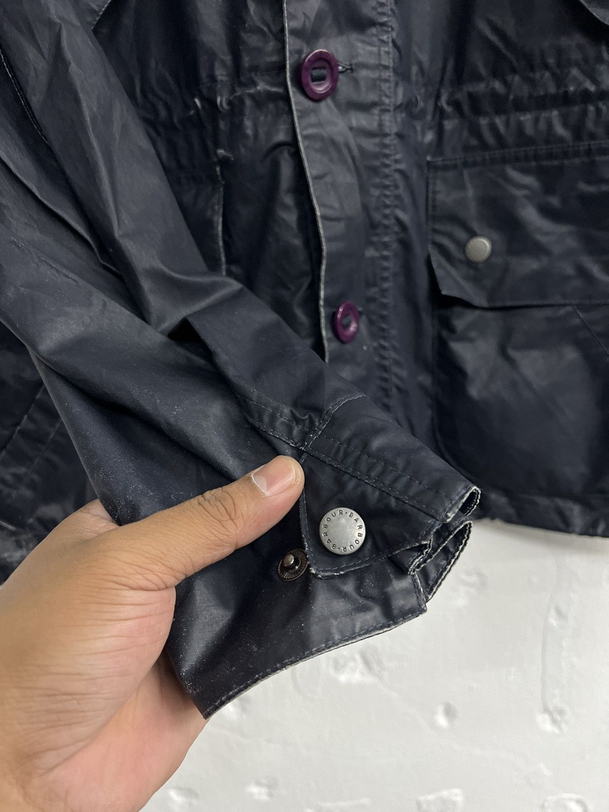 Barbour × Vintage Barbour Carbon Durham Kagoule Jacket Mens Size US M / EU 48-50 / 2 - 11 Thumbnail