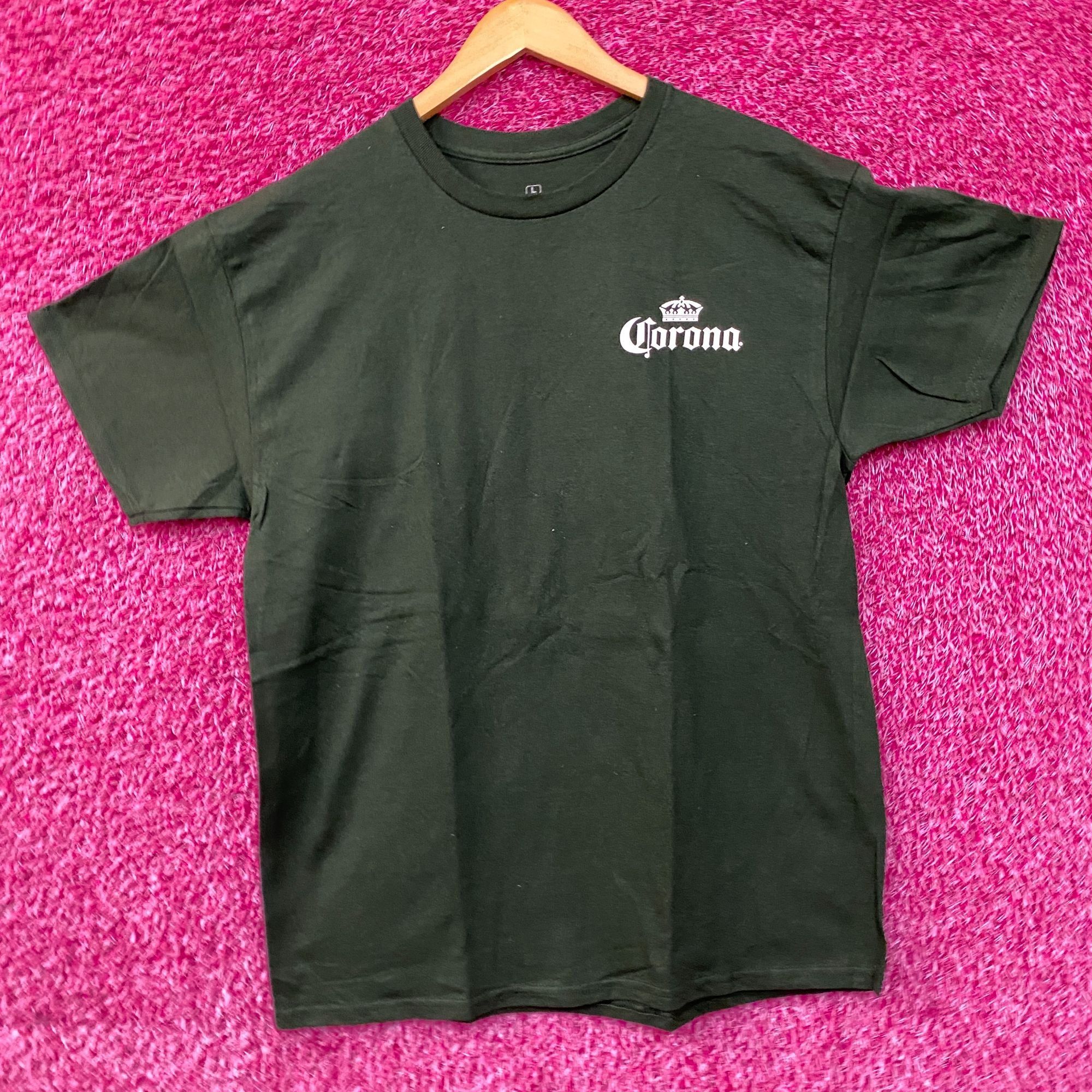 Other Corona Extra Promo Island Time Green T-Shirt large Size US L / EU 52-54 / 3 - 3 Thumbnail