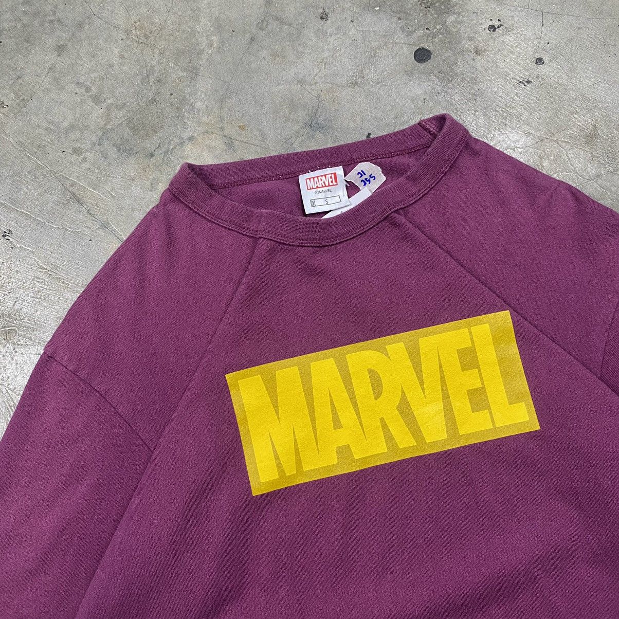 GU × Japanese Brand × Marvel Comics GU Marvel Bogo Boxy Crewneck Tee Size US M / EU 48-50 / 2 - 2 Thumbnail