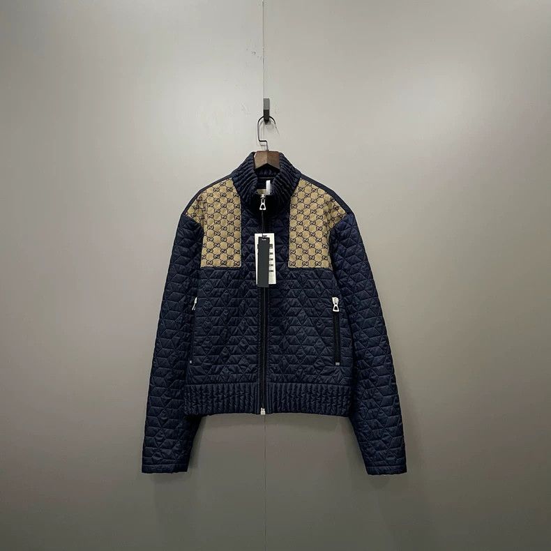 Gucci Gucci Stitching embossed double G printed jacket 2502-Nexta Size US L / EU 52-54 / 3 - 1 Thumbnail