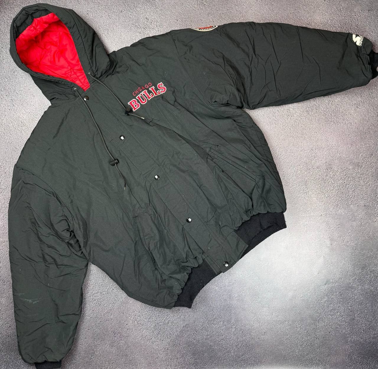 NBA Vintage starter Chicago bulls jacket Size US XL / EU 56 / 4 - 3 Thumbnail