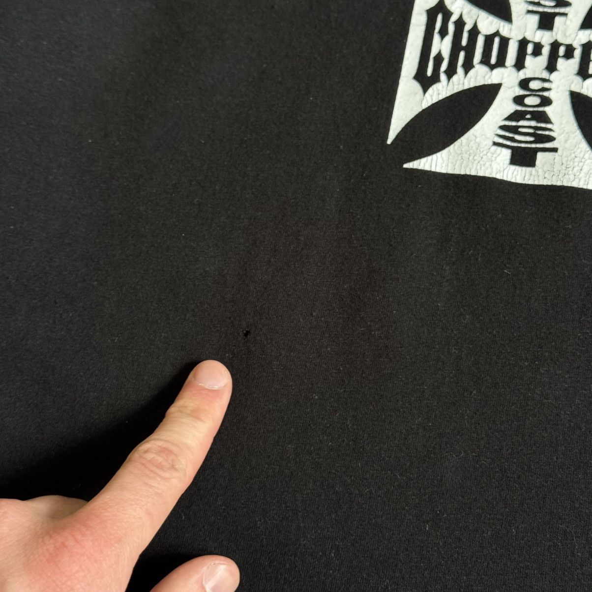 West Coast Choppers West Coast Choppers Big Logo Long sleeve Very Rare Vintage Size US L / EU 52-54 / 3 - 7 Thumbnail