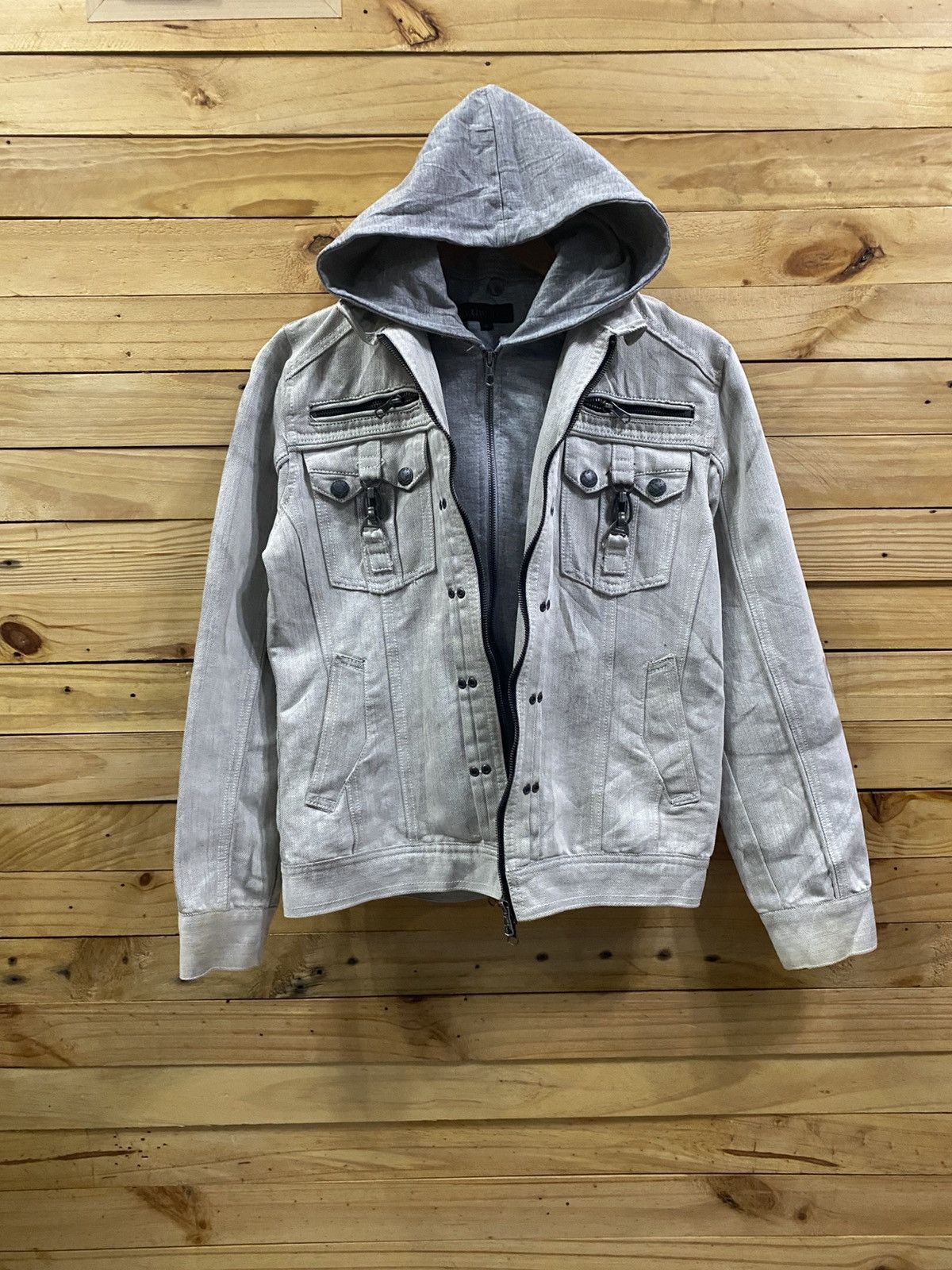 In The Attic In The Attic japanese brand punk hoodie jacket size S Size US S / EU 44-46 / 1 - 1 Thumbnail
