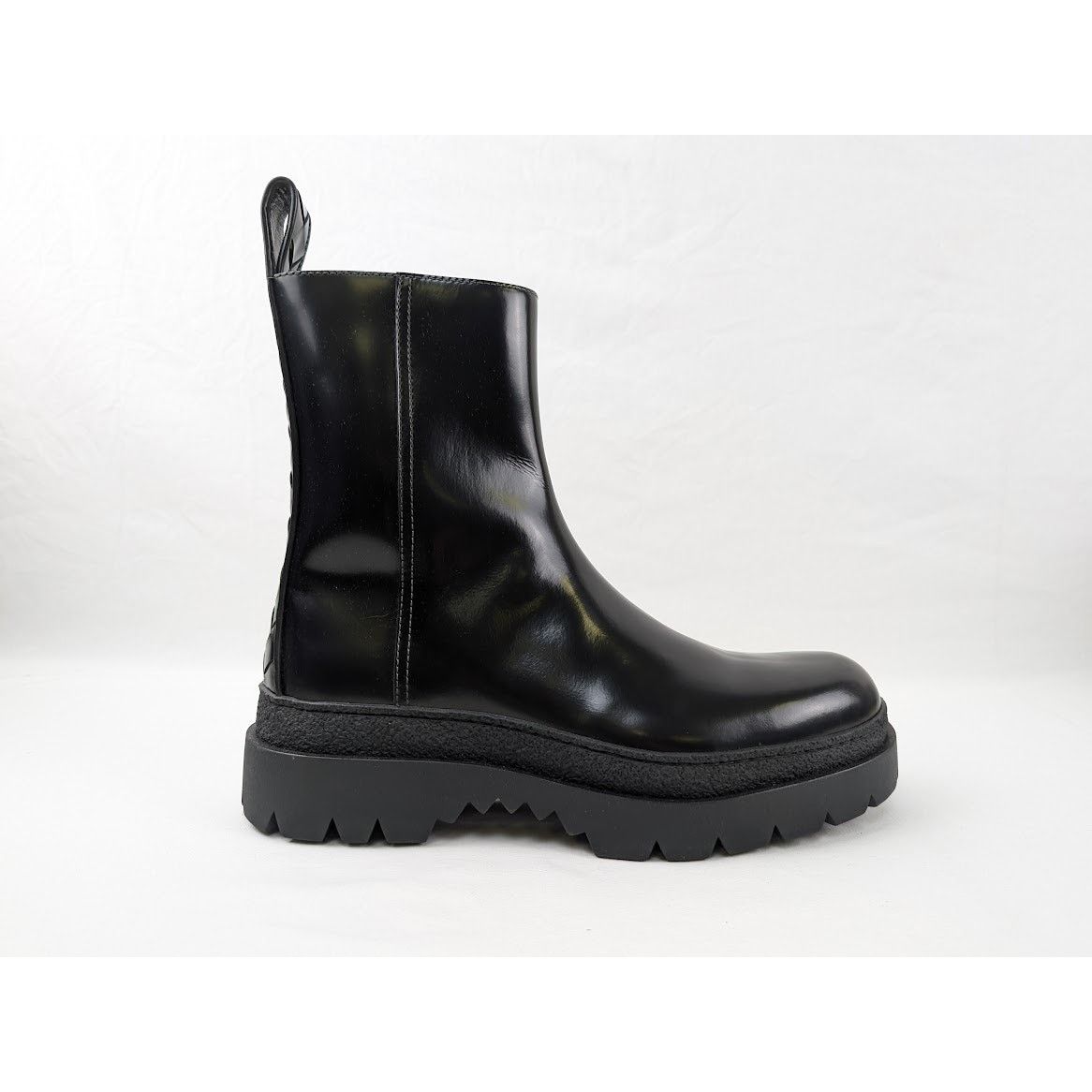 Bottega Veneta o1rshd1 Texas Calf Highway Ankle Boot in Black 45 Size US 12 / EU 45 - 4 Thumbnail