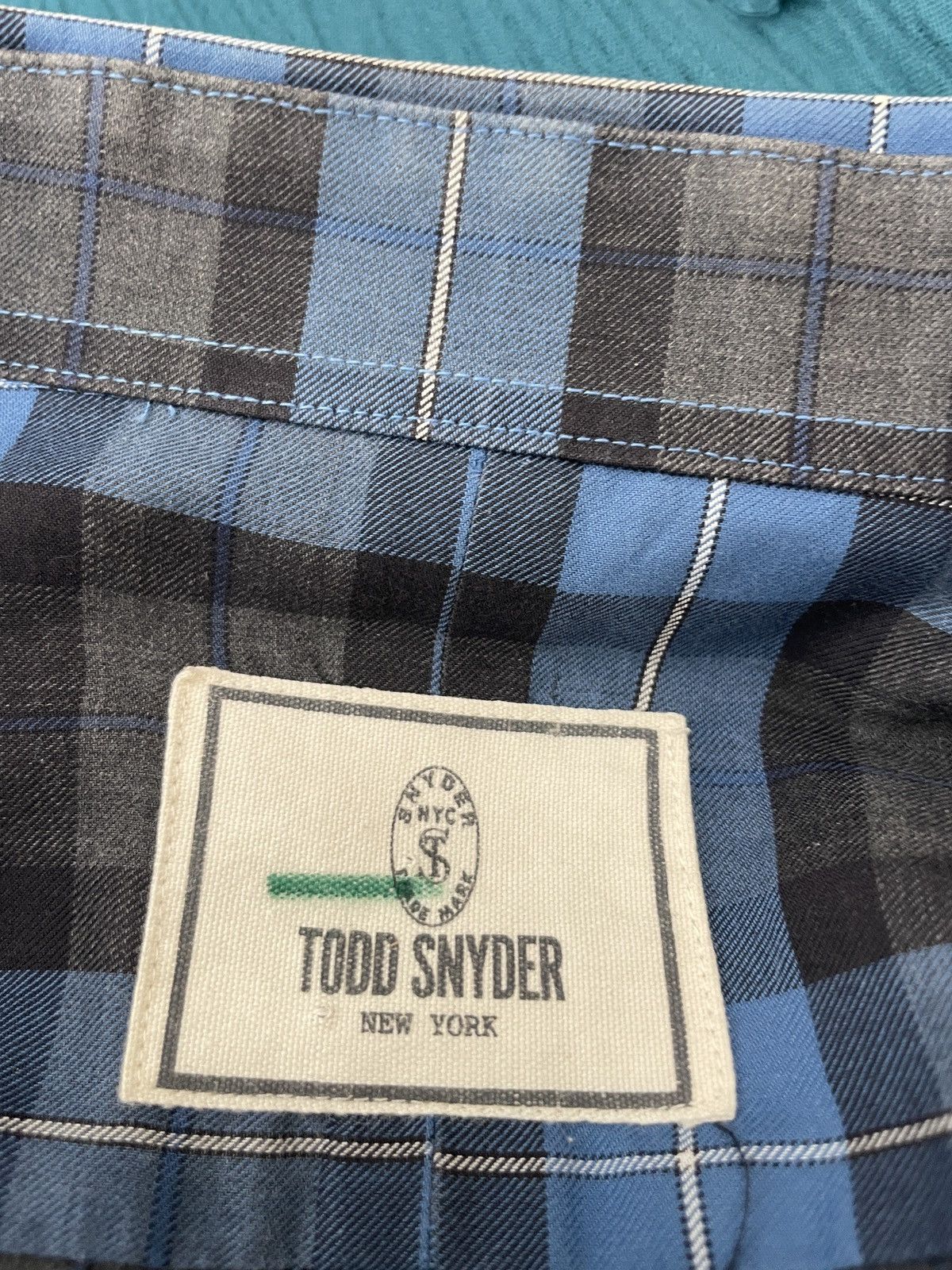 Todd Snyder Plaid Cotton Dress Shirt 16 32/33 Size US M / EU 48-50 / 2 - 13 Thumbnail