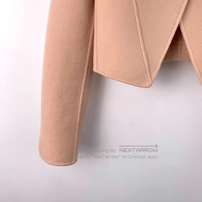 Fendi Fendi 22 Model Blush Pink Lining Logo Monogram Printed Woo Size XS / US 0-2 / IT 36-38 - 4 Thumbnail