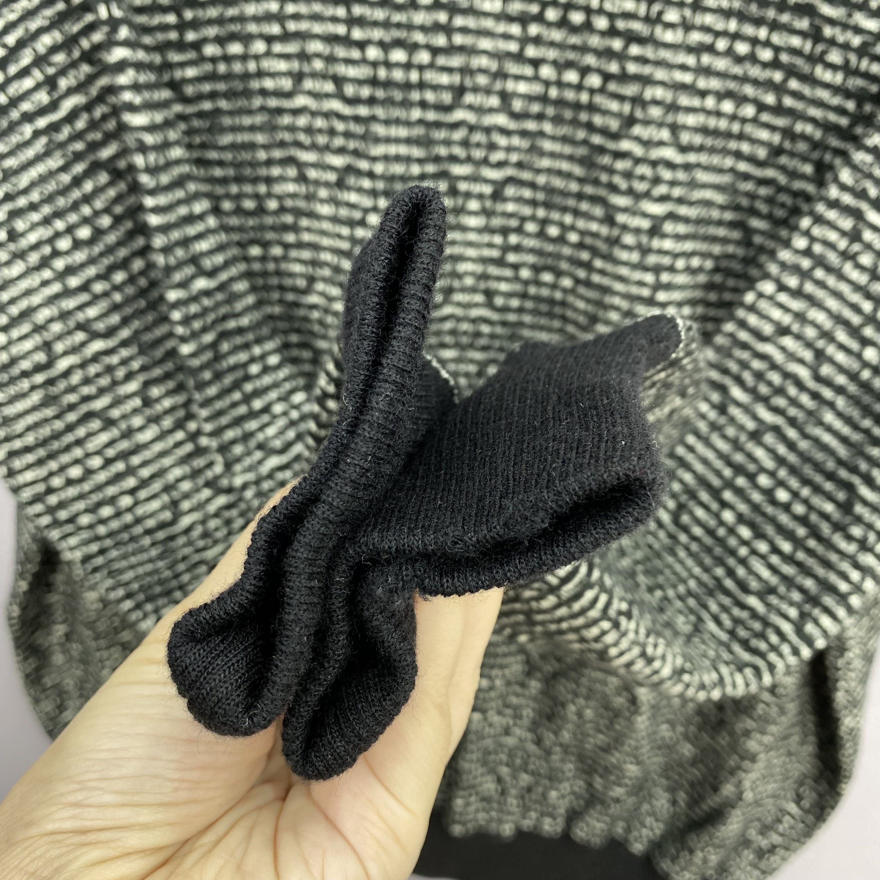 Japanese Brand Vintage Y2K Renaissance Nobuo Ikeda Zip Wool Sweatshirt Size US XL / EU 56 / 4 - 6 Thumbnail