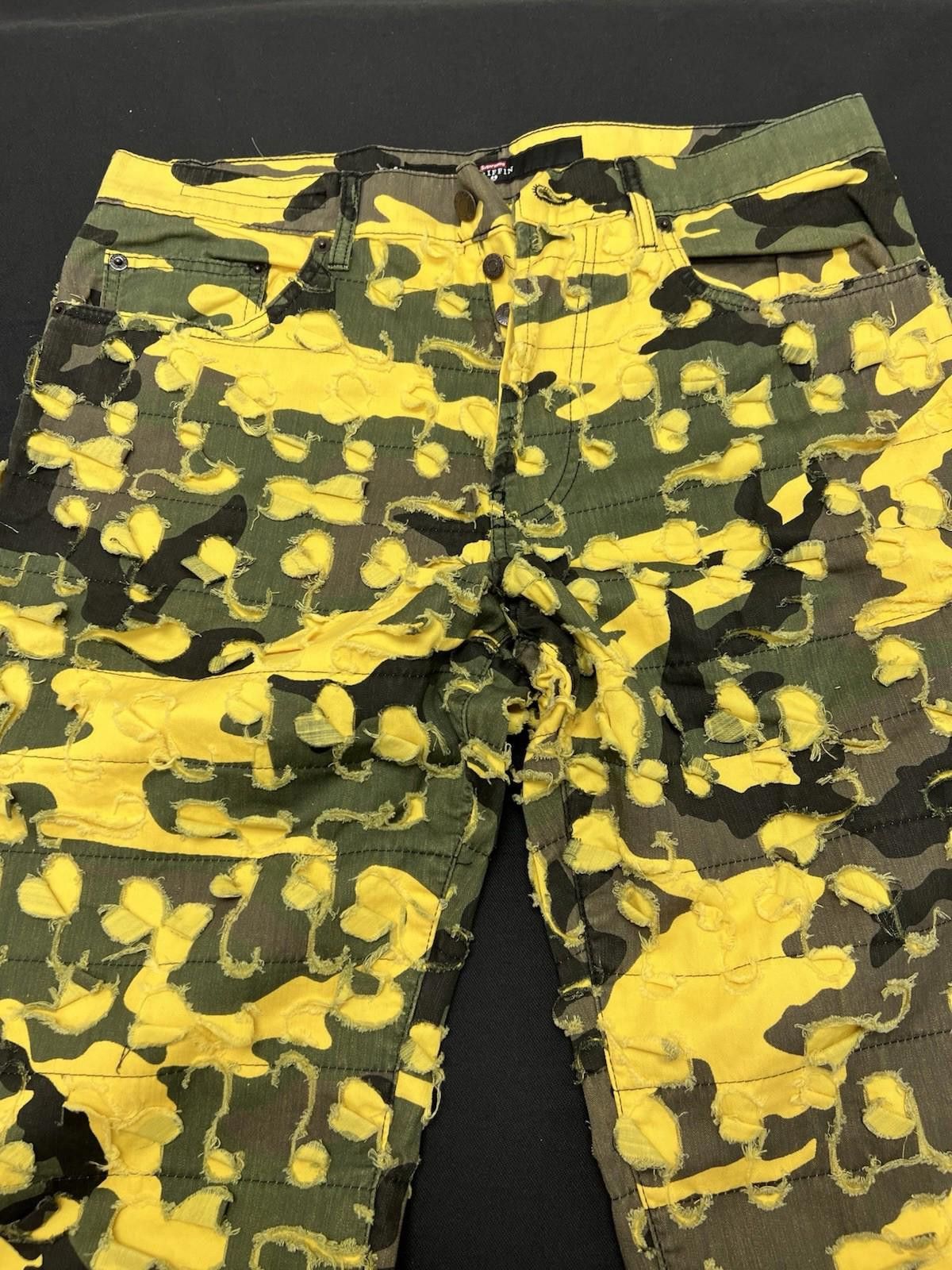 Supreme FW22 SUPREME GRIFFIN 5-POCKET JEAN OLIVE PANTS PANT SIZE 32 Size US 32 / EU 48 - 4 Thumbnail