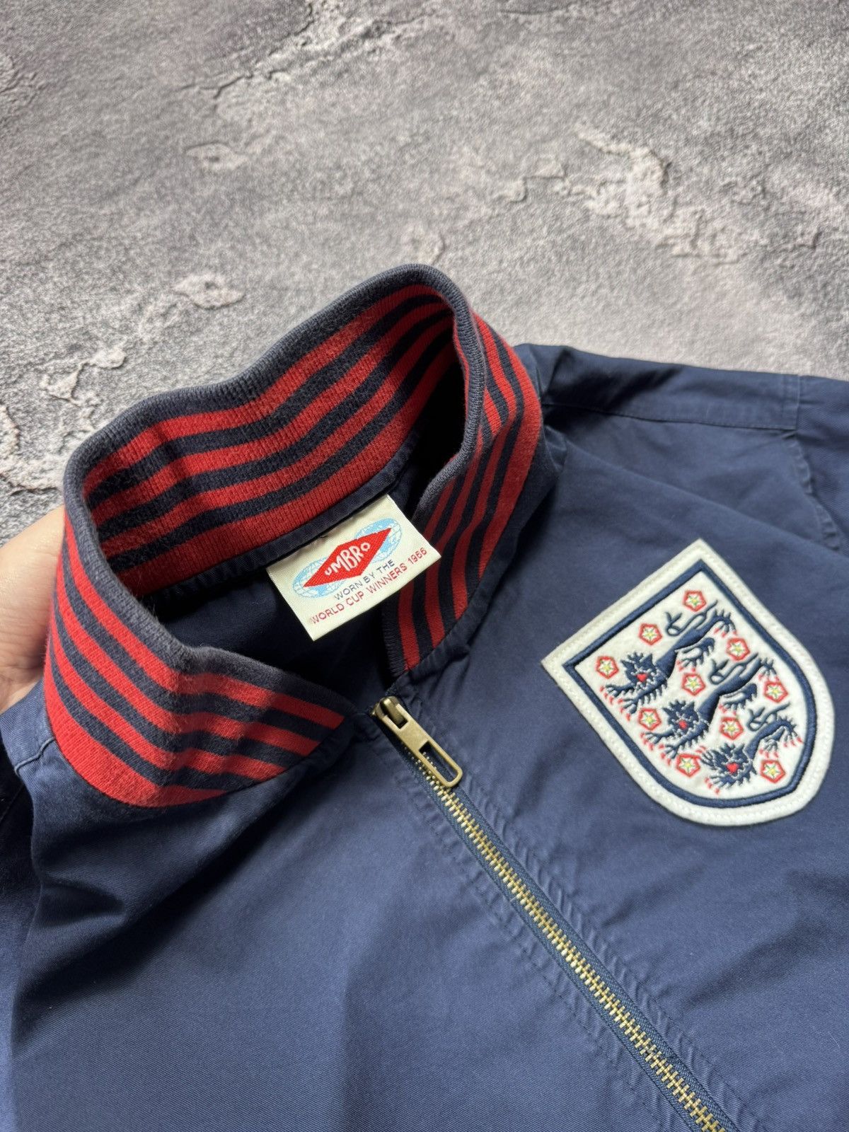 Umbro Vintage Umbro England Football Heritage Jacket Size US XL / EU 56 / 4 - 2 Thumbnail