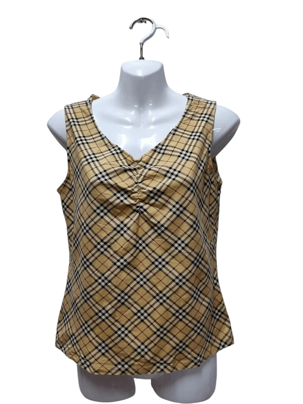 Burberry Burberry checker tank top Size XS / US 0-2 / IT 36-38 - 1 Thumbnail